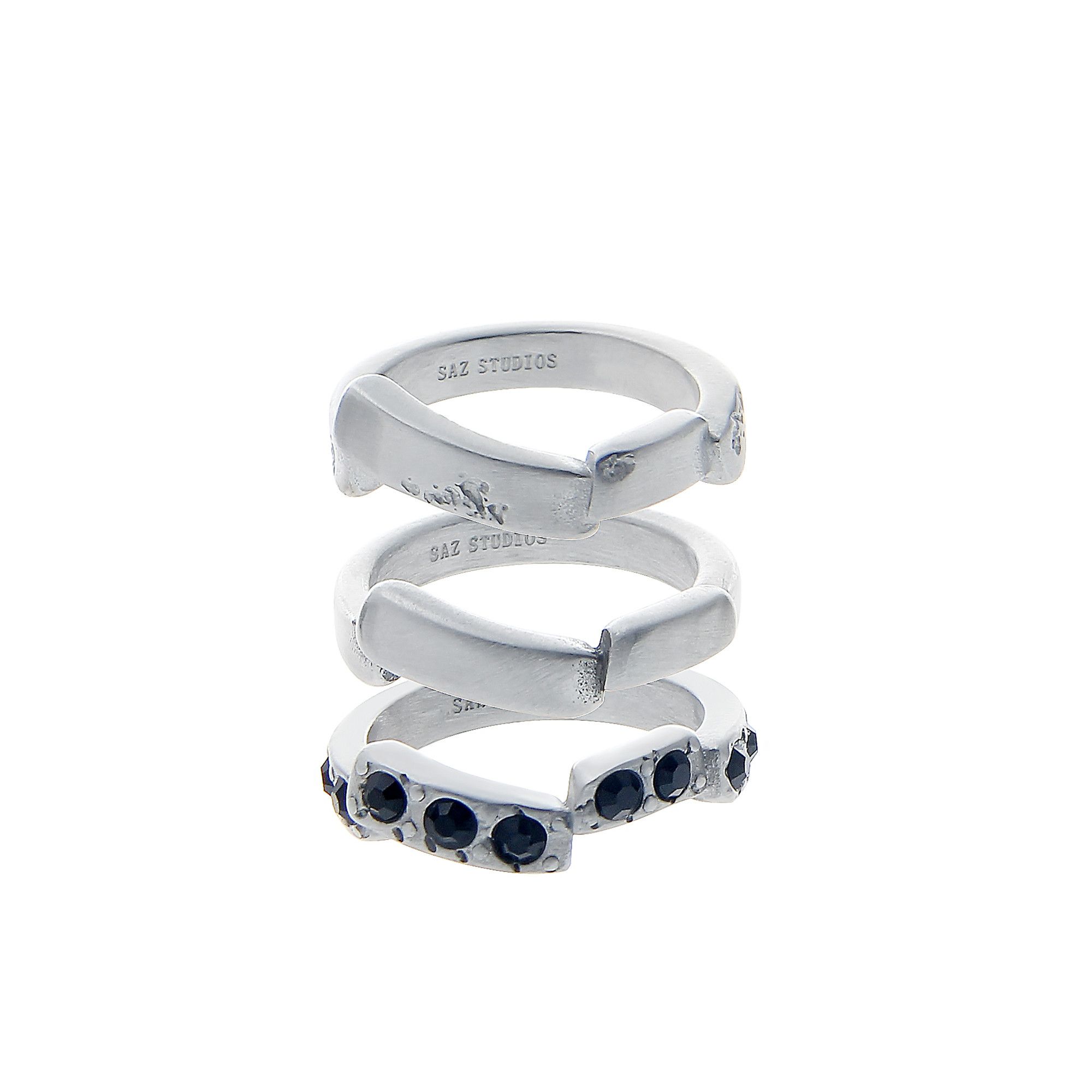 Jewelry Modern Jewelry Rings Open Size Chrome Ring (Size 7-13) Size ONE SIZE - 5 Thumbnail