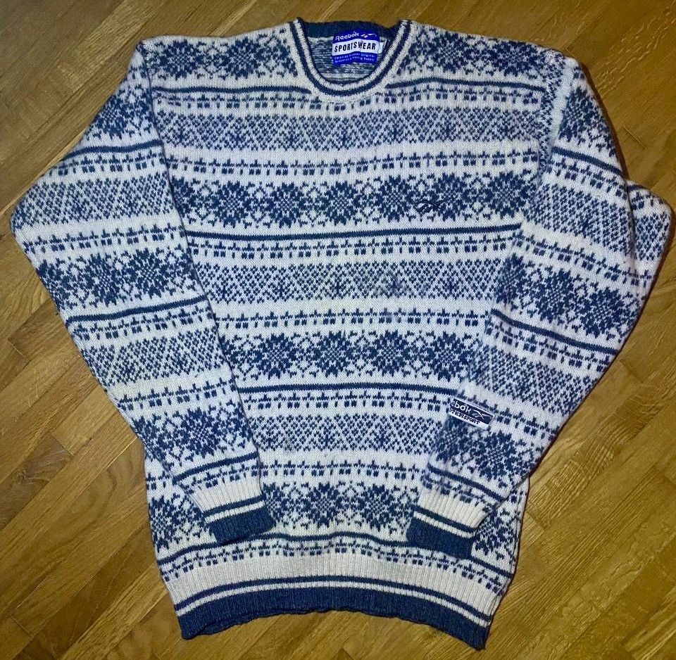 Reebok Vintage Reebok wintersport wool sweater Size US M / EU 48-50 / 2 - 1 Thumbnail