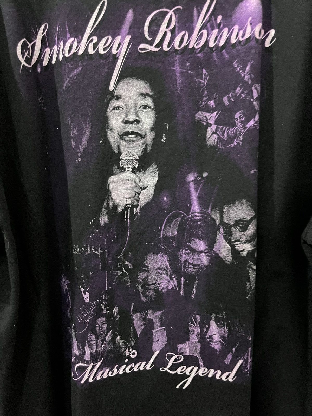 Band Tees Y2K OVERSIZED Rap Tees Smokey Robinson A Musical Legend Tee Size US XL / EU 56 / 4 - 8 Thumbnail