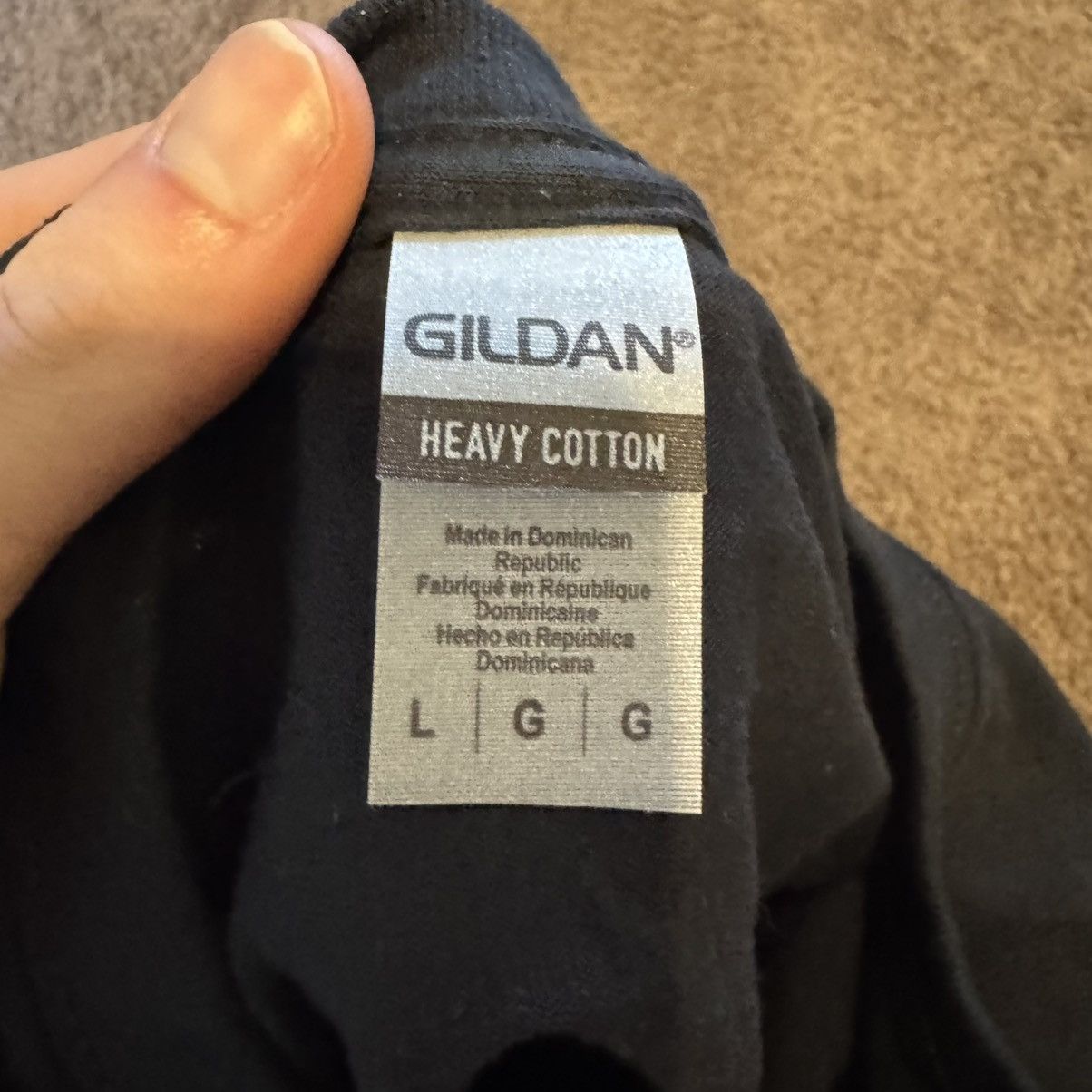 Gildan lament cityscape t shirt - black Size US L / EU 52-54 / 3 - 3 Thumbnail