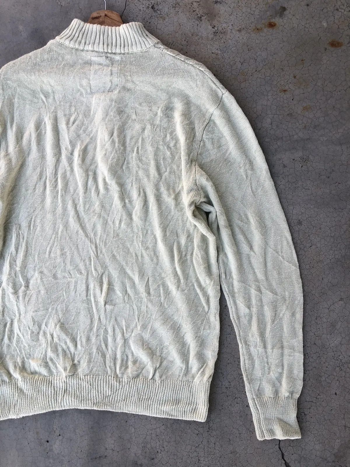Aran Isles Knitwear × Designer × Homespun Knitwear Japanesebrand Pureknit Jumper/Memeri Knitting Pattern Size US M / EU 48-50 / 2 - 9 Thumbnail