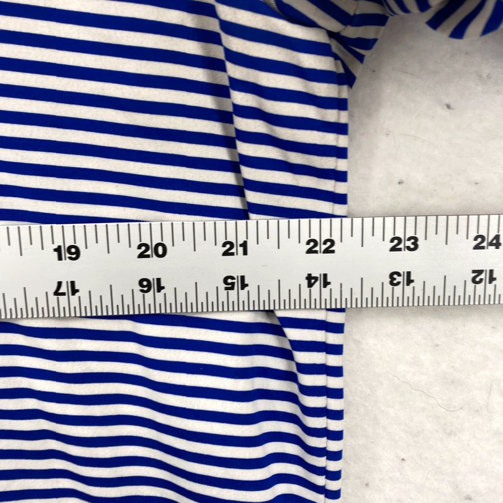 RLX Ralph Lauren RLX Ralph Lauren Polo Golf Shirt Mens M Blue Striped Collar Stretch Preppy Shirt Size US M / EU 48-50 / 2 - 6 Thumbnail