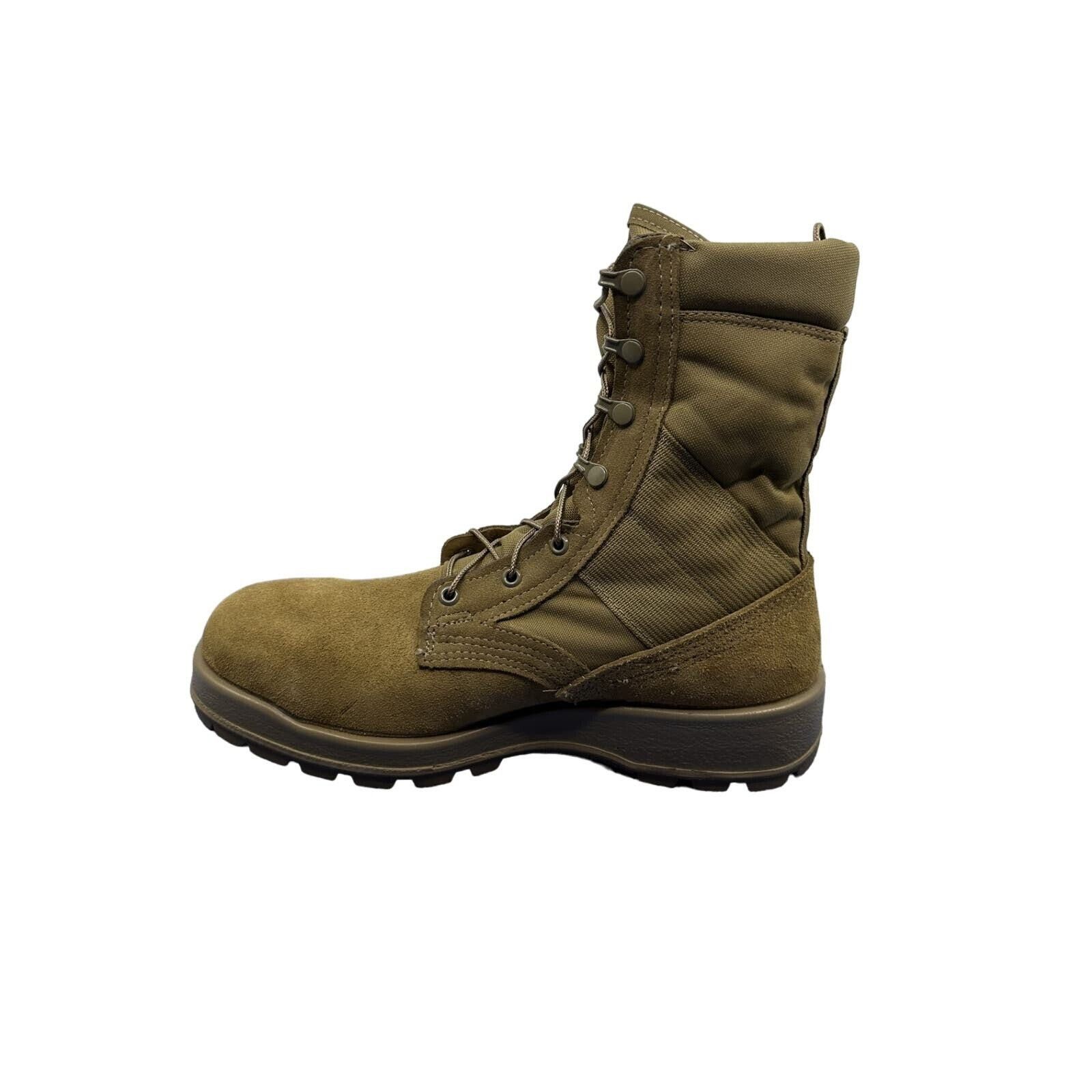 Belleville Belleville Mens 11.5r Steel Toe Hot Weather Boots AFSTC 2055 Size US 11.5 / EU 44-45 - 14 Thumbnail