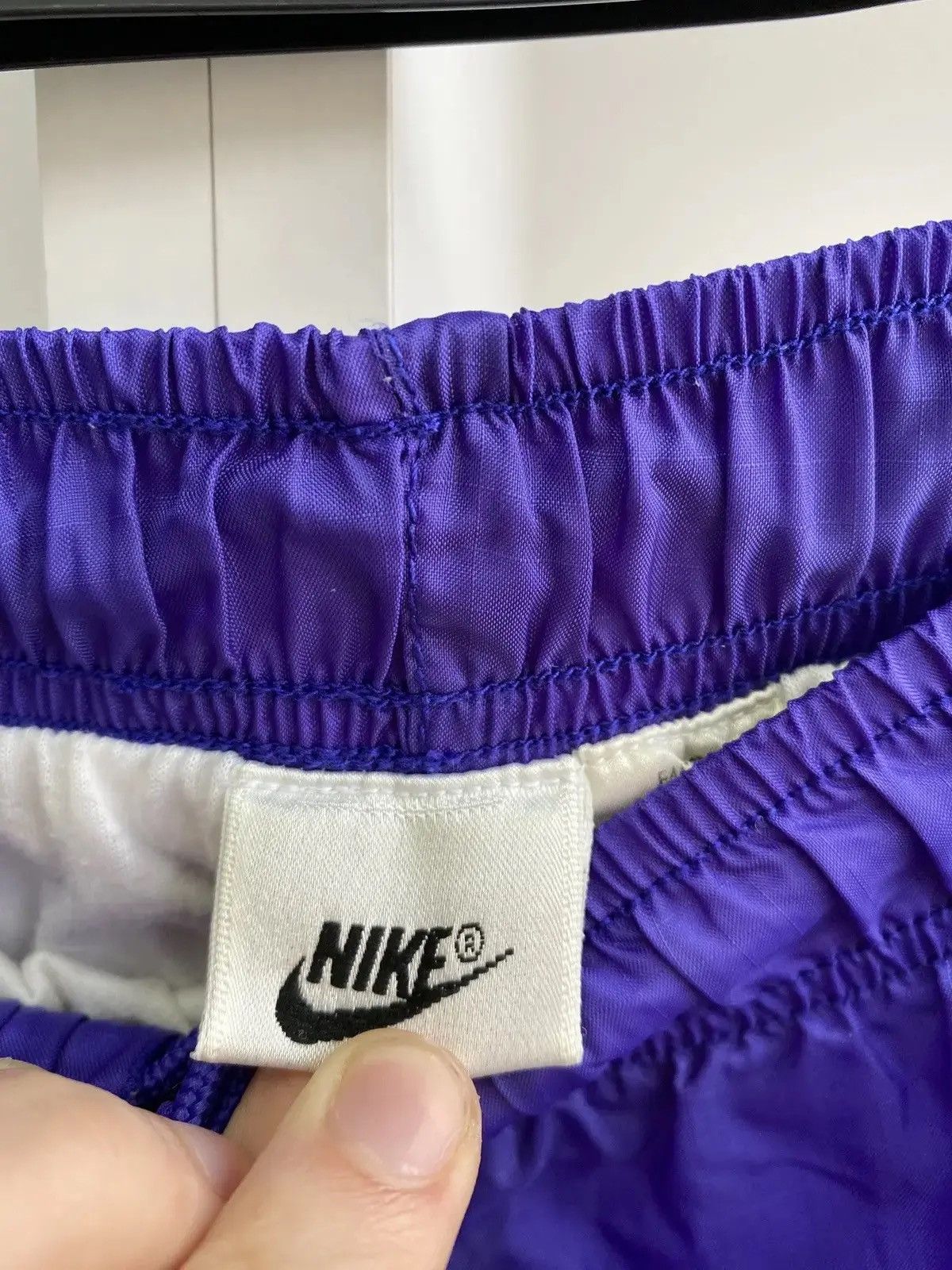 Nike × Vintage Vintage 80s Nike Windbreaker Track Pants Men’s Medium Size US 31 - 5 Thumbnail