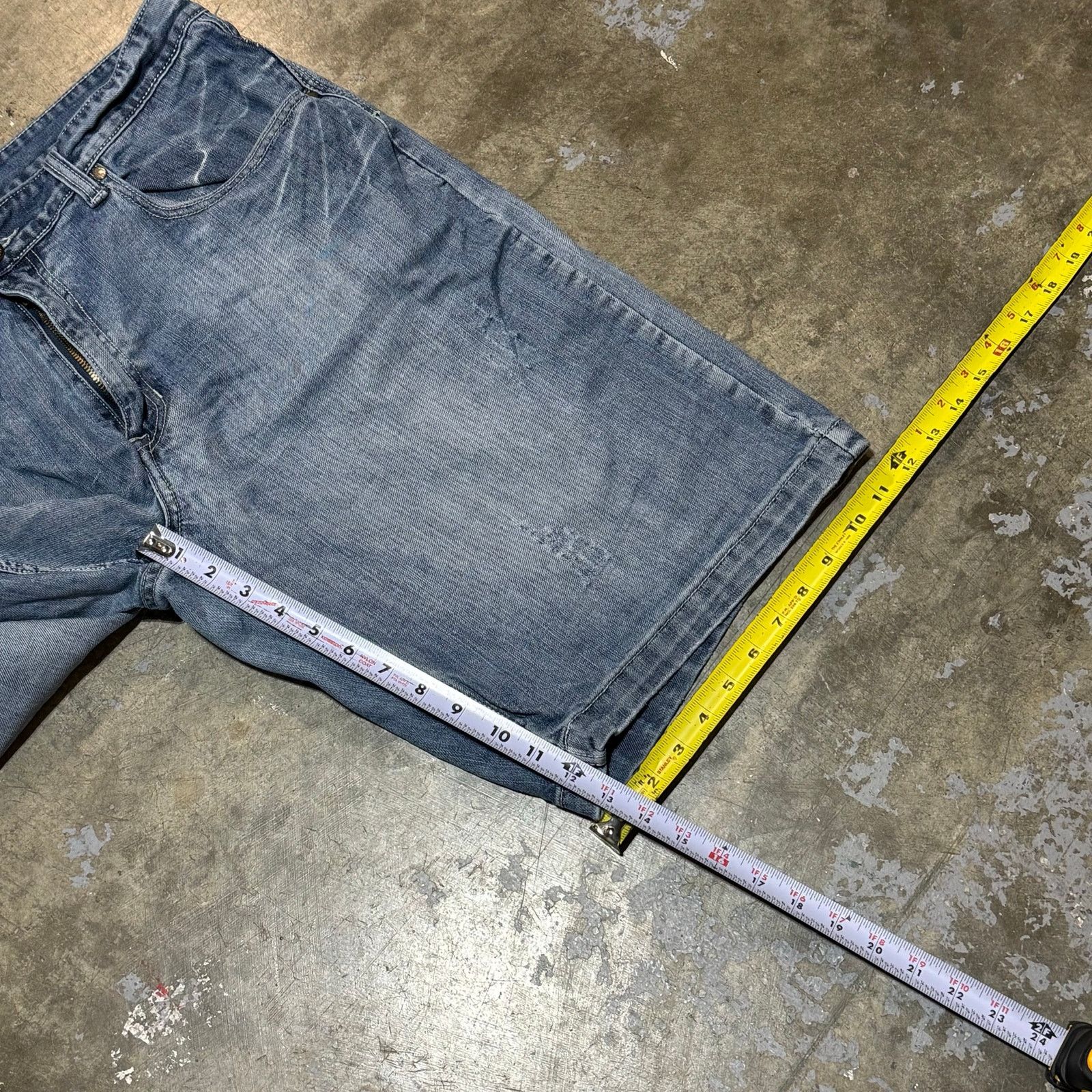 Urban Pipeline Vintage Y2K Baggy Embroidered Jorts Sz 38 Size US 38 / EU 54 - 7 Thumbnail