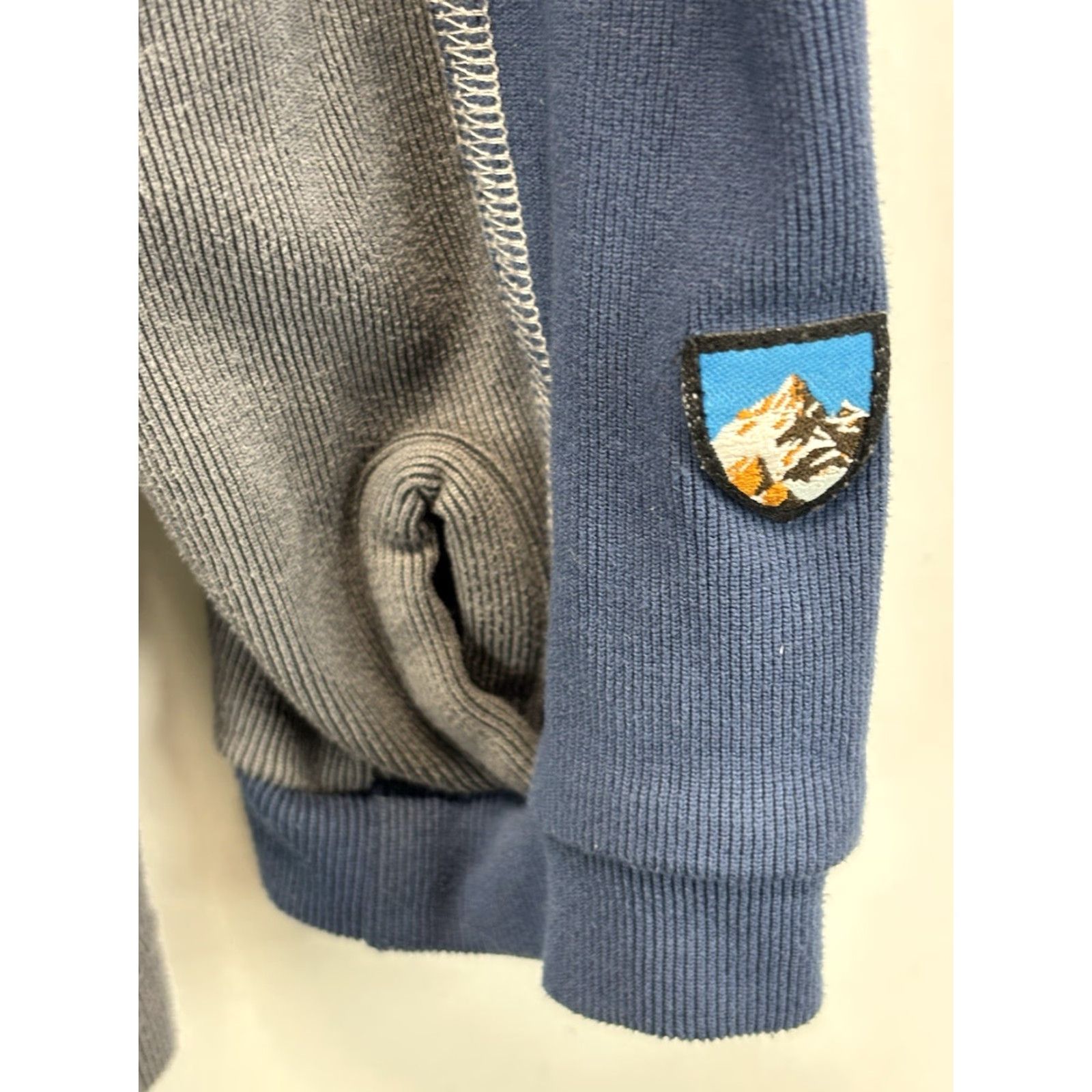 Layer 8 Kuhl Technikore 1/4 Zip Pullover Long Sleeve Mens M Base Layer Blue Gray Size US M / EU 48-50 / 2 - 3 Thumbnail
