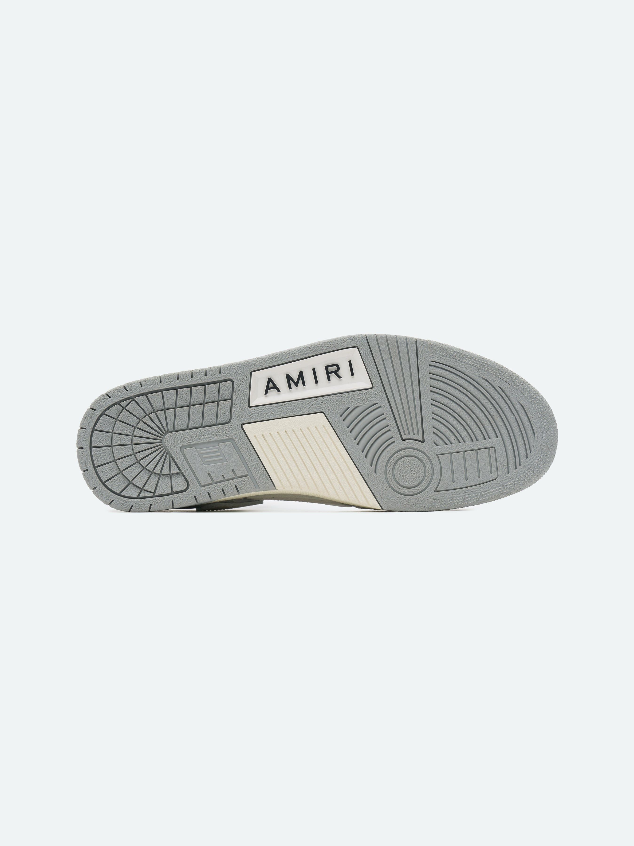 Amiri o1s1wg110325 Skelton Low-Top Sneakers in White/Light Blue Size US 10 / EU 43 - 5 Thumbnail
