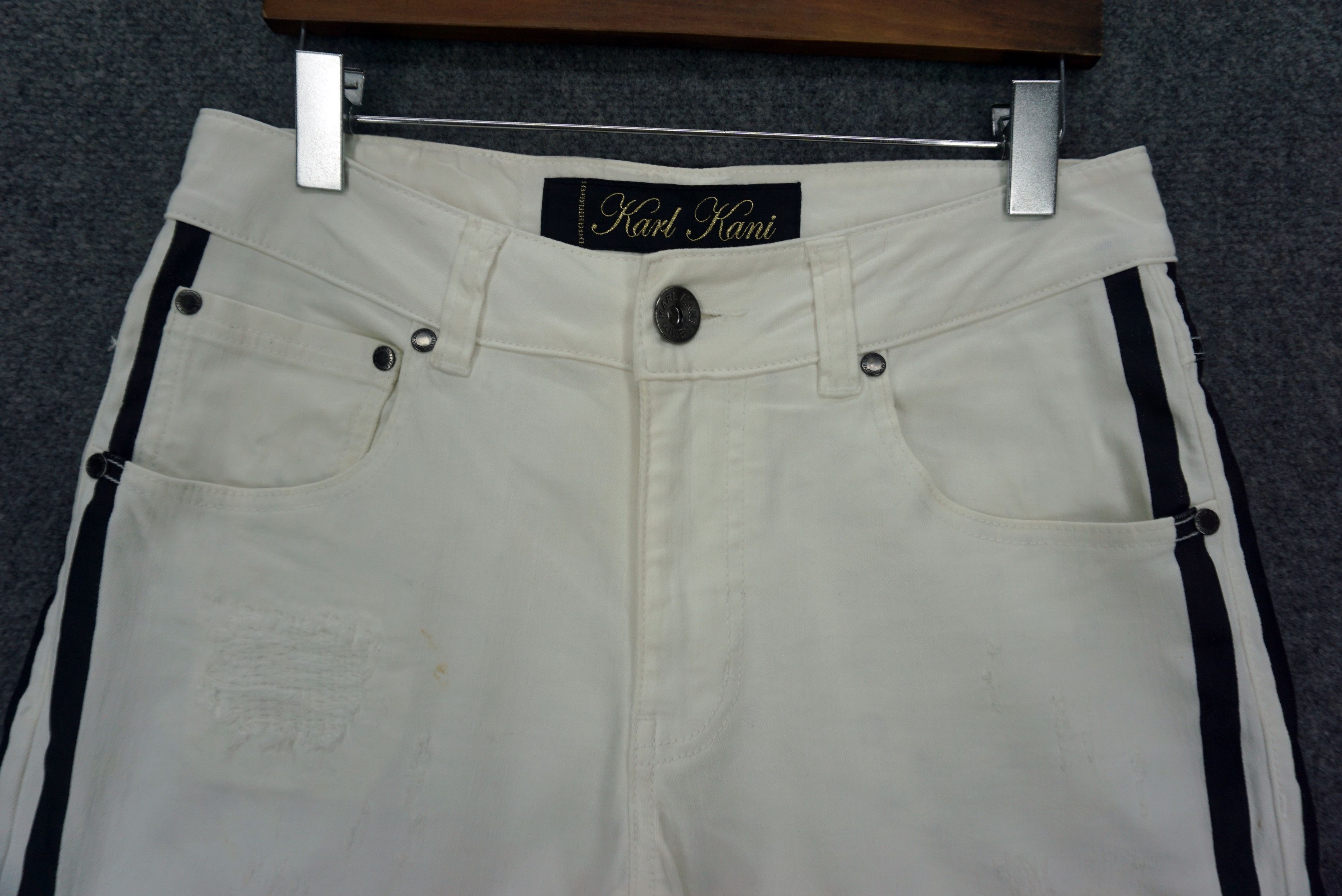 Karl Kani Kani Jeans Size 30 fit W32xL29 Low-Rise Slim Patchwork Denim Size US 30 / EU 46 - 3 Thumbnail