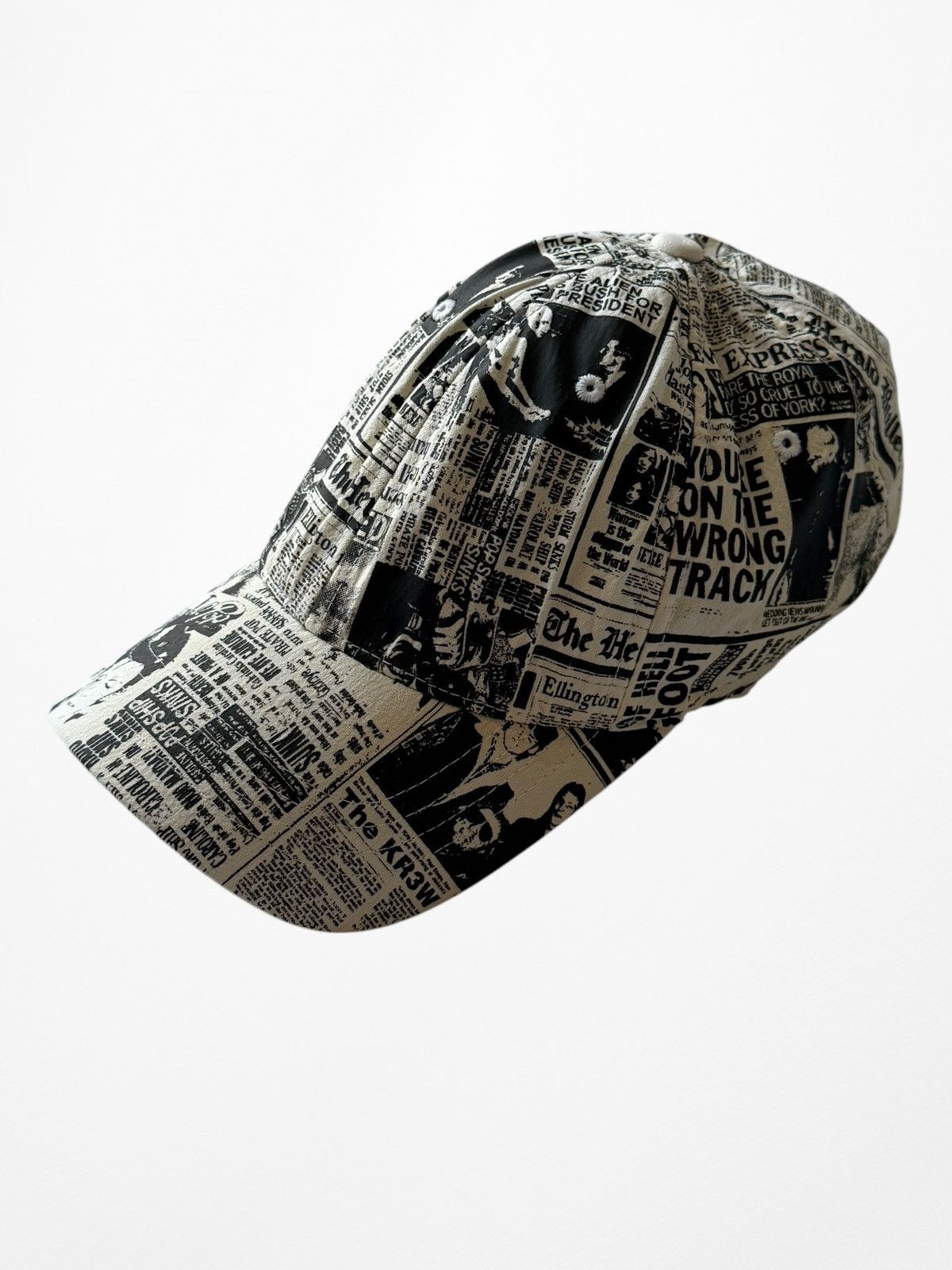 Hysteric Glamour Vintage Flexfit newspaper magazine archive cap y2k Size ONE SIZE - 7 Thumbnail
