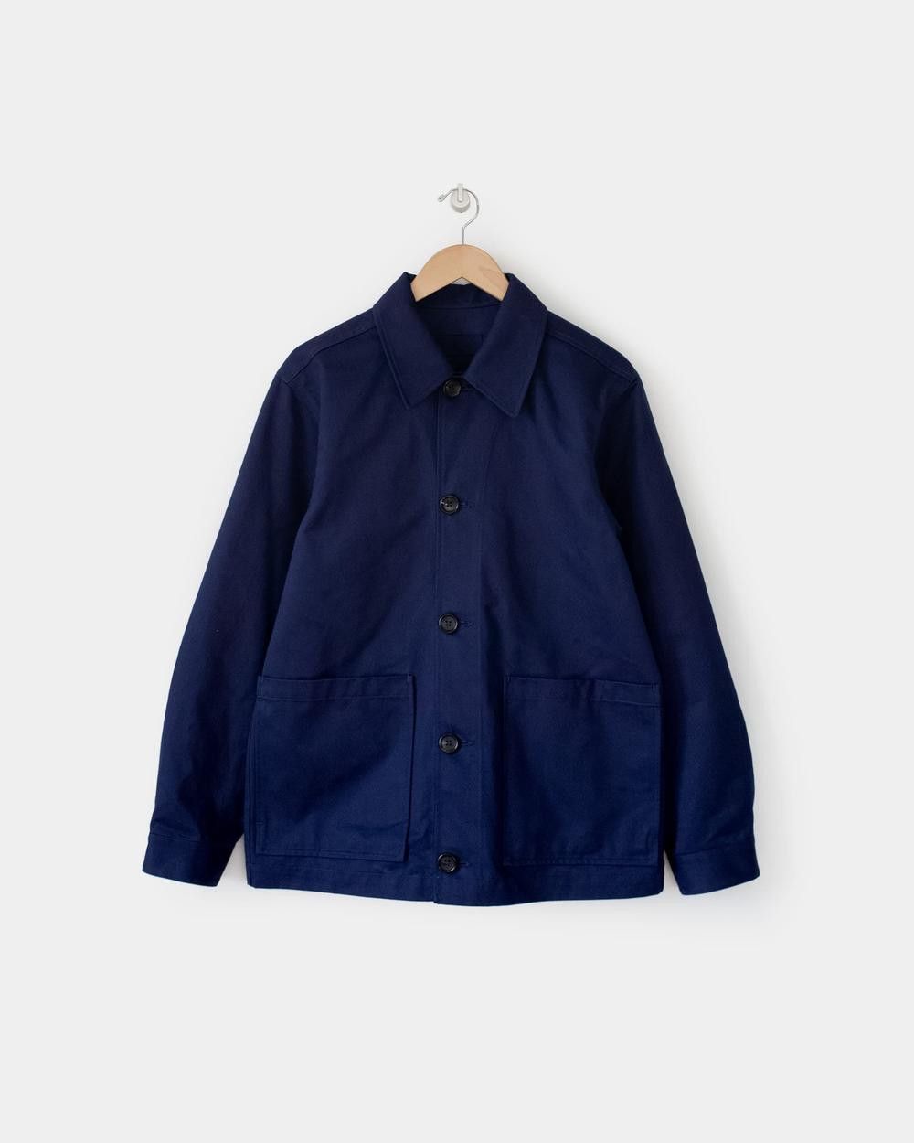 James Coward Ganz Worker Jacket Navy Drill | Grailed James Coward Ganz Worker Jacket Navy Drill | Grailed