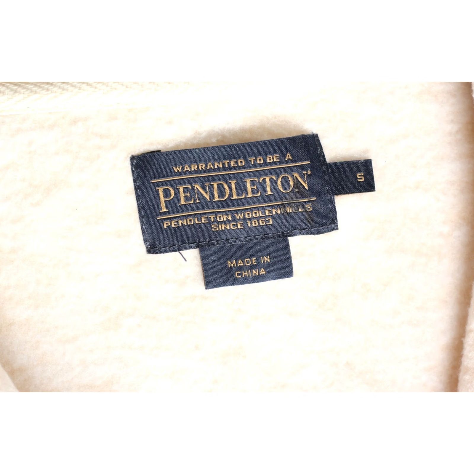 Pendleton PENDLETON Fleece Vest Jacket Gilet Bodywarmer Men Size S VR2606 Size US S / EU 44-46 / 1 - 5 Thumbnail