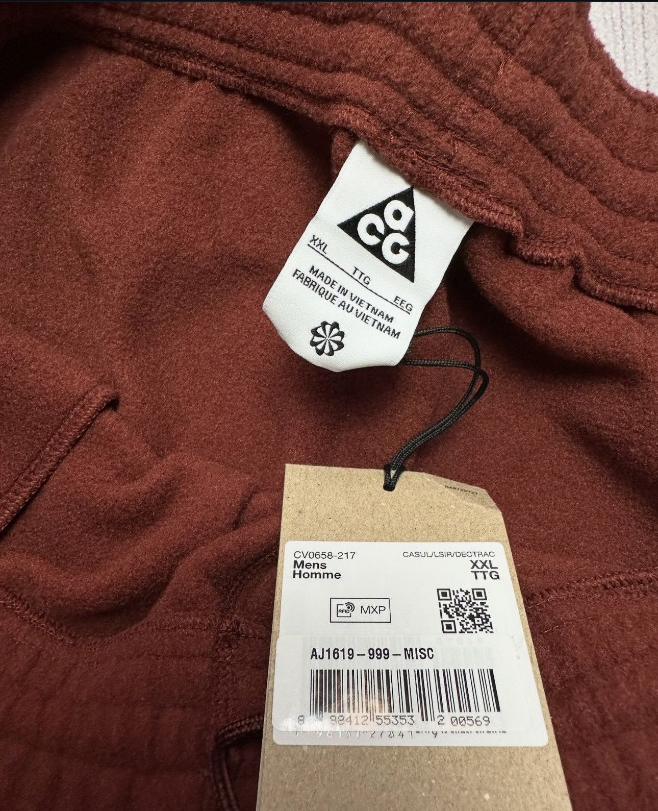 Vintage Nike ACG brown fleece pants rare polartec size XXL Size US 38 / EU 54 - 4 Thumbnail