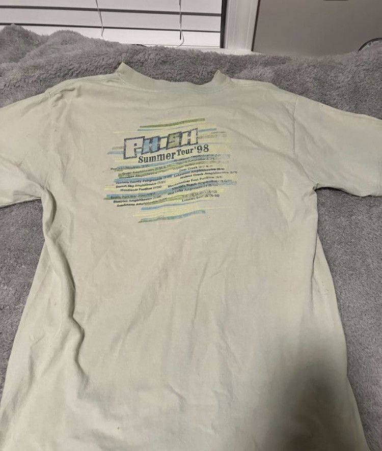 Tultex × Vintage Vintage Phish Summer of 1998 Tour Shirt Size US L / EU 52-54 / 3 - 4 Thumbnail
