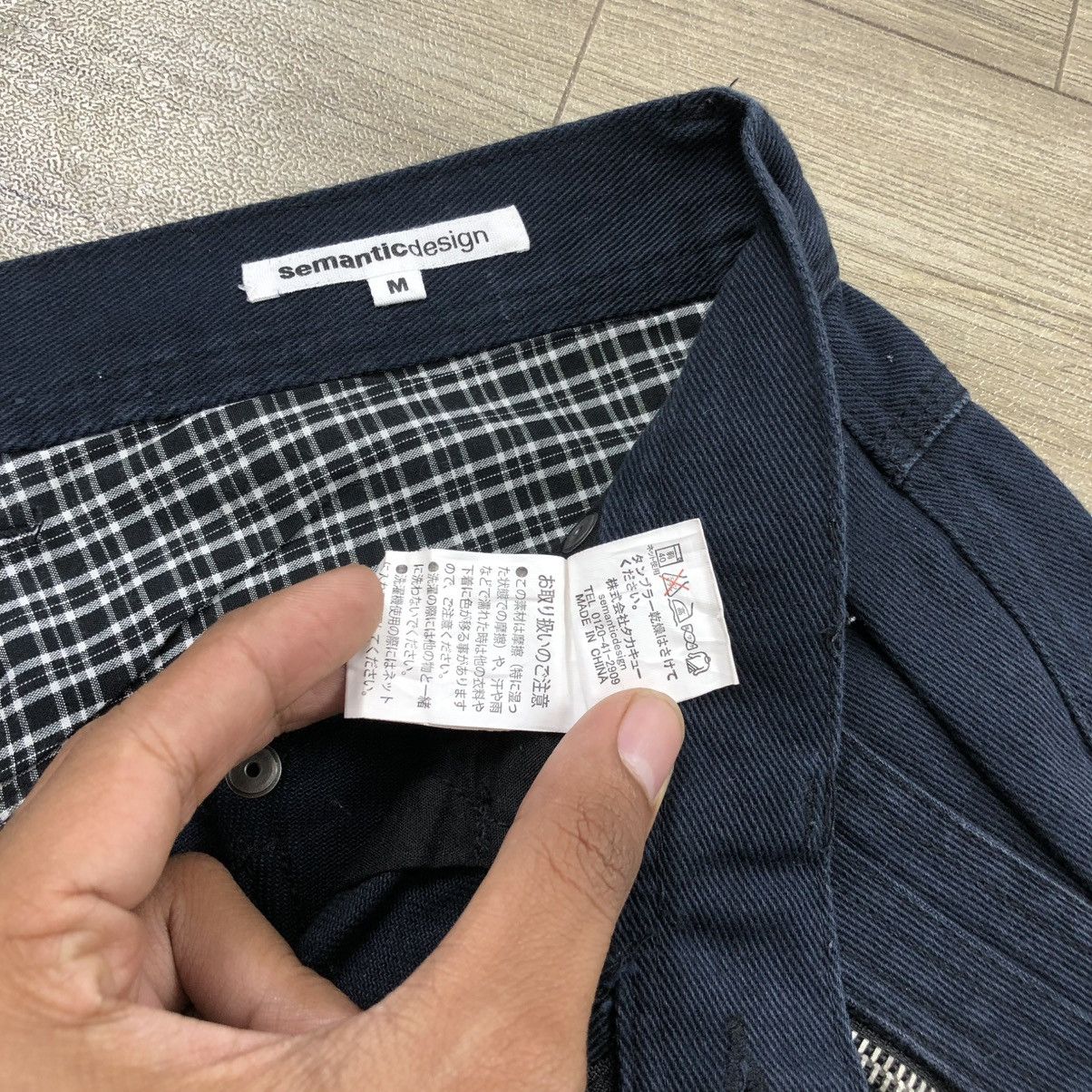 If Six Was Nine × Le Grande Bleu (L.G.B.) × semanticdesign 2000s Semantic Design Bondage Multipocket Cargo Pants LGB Size US 32 / EU 48 - 11 Thumbnail