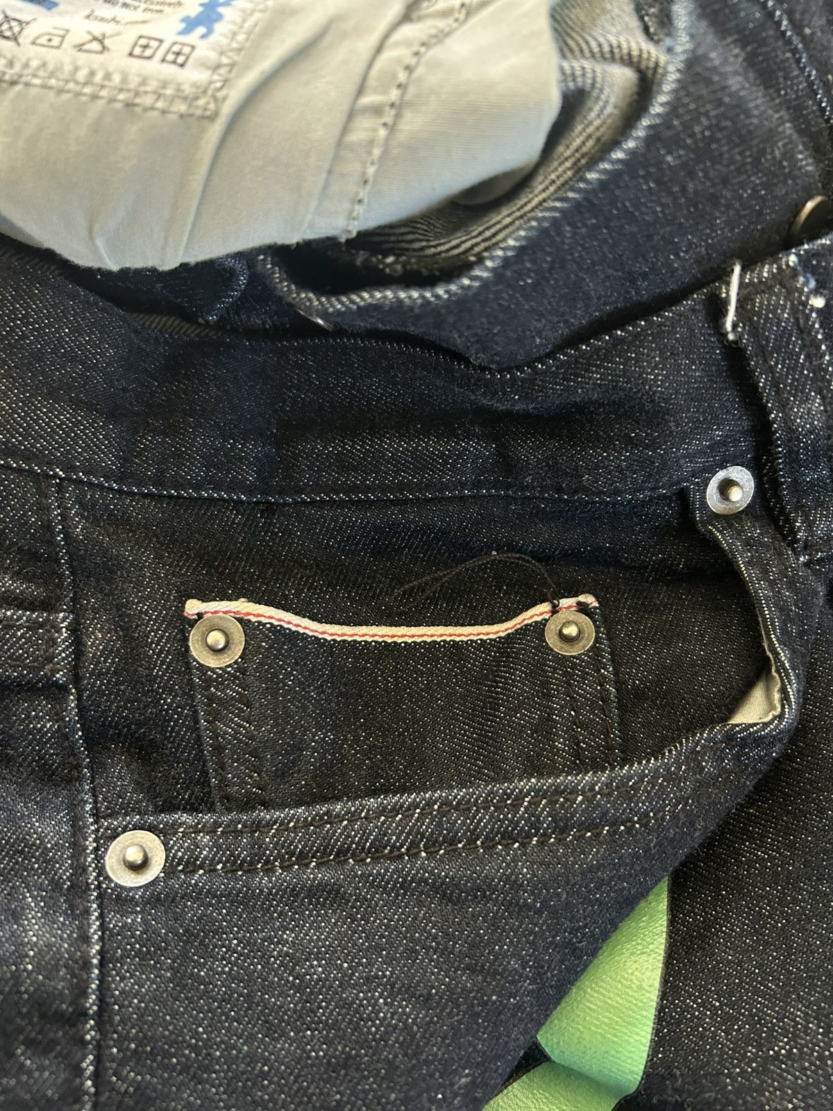 Ksubi Ksubi x Hidji Workd x Dntwatch TV Selvedge Size US 31 - 7 Thumbnail