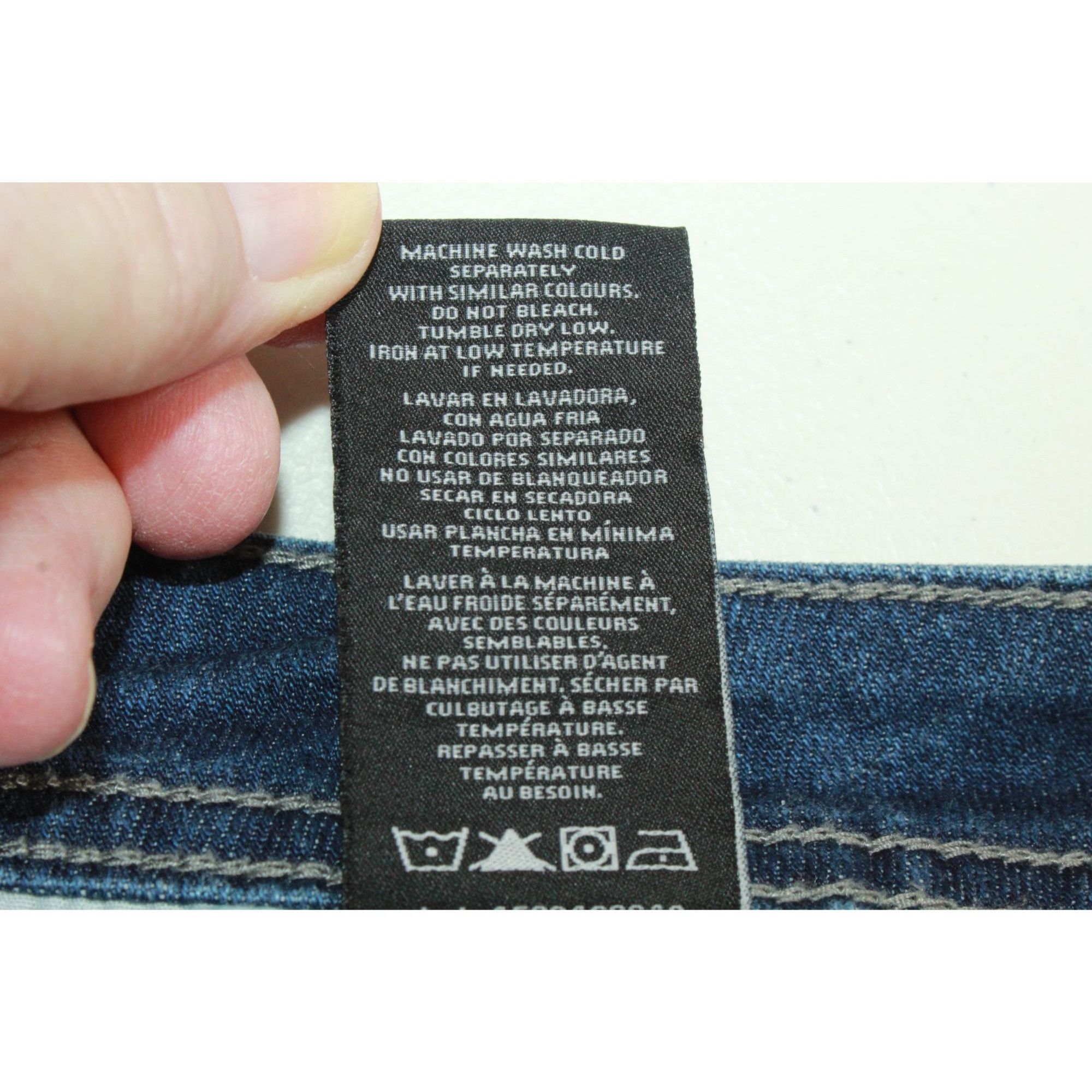 Buffalo David Bitton Buffalo David Bitton Jackson X Straight Blue Jeans 32x30 Size US 32 / EU 48 - 12 Thumbnail