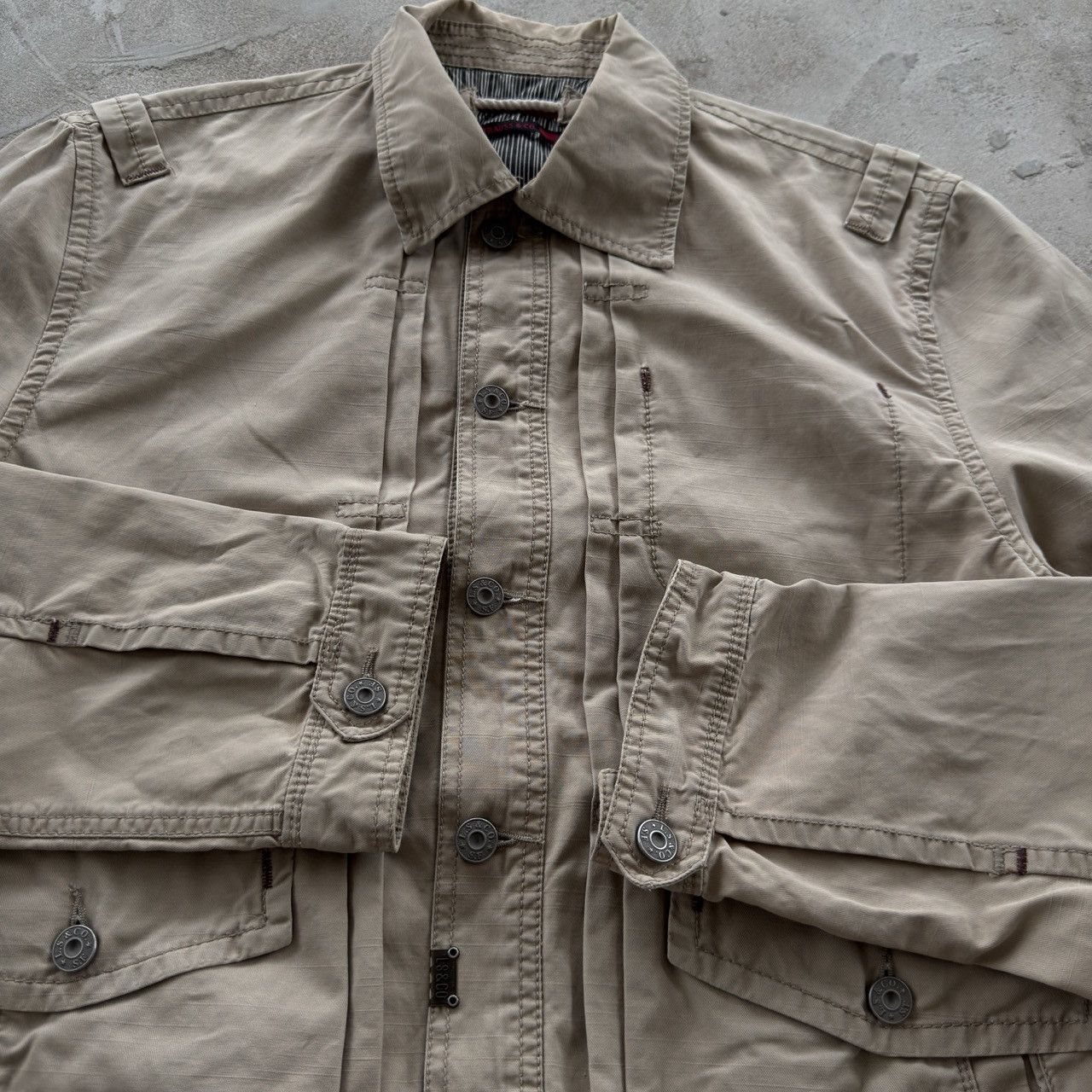 Levi's Levis Havana Military Type 3 Trucker Jacket Beige Tan L Size US L / EU 52-54 / 3 - 4 Thumbnail
