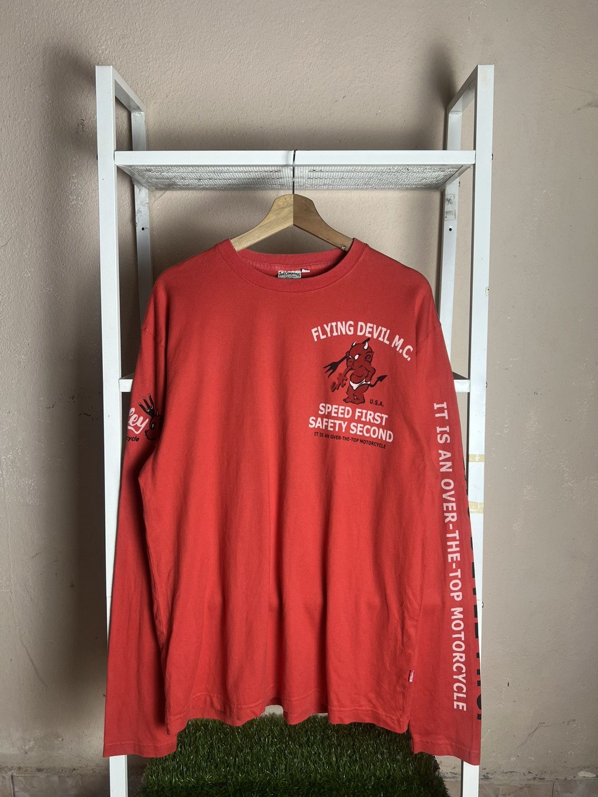 Other Ted Company Devil Equipment Flying Devil M.C Motorcyle Size US M / EU 48-50 / 2 - 2 Thumbnail