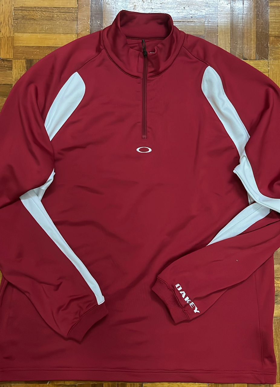 Oakley OAKLEY HALFZIPPER JERSEY CENTRE LOGO Size US S / EU 44-46 / 1 - 1 Thumbnail