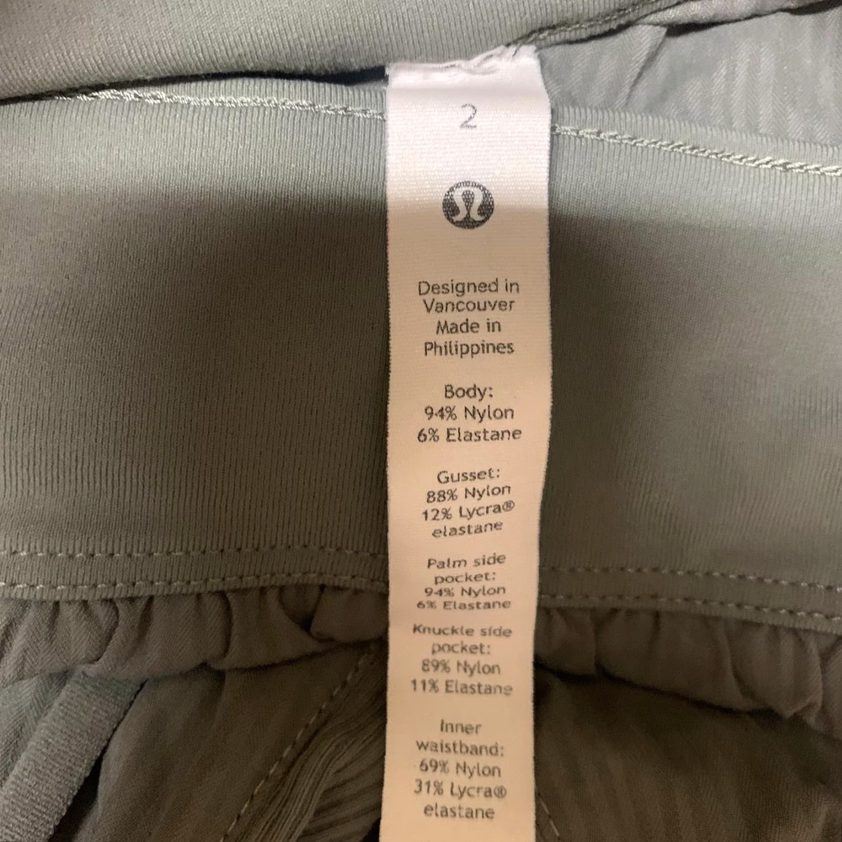 Lululemon Lululemon Women's Jogger Pants Size 2 Olive Green Parachute Drawstring Hem Shirts Pants? Size 26" / US 2 / IT 38 - 4 Thumbnail