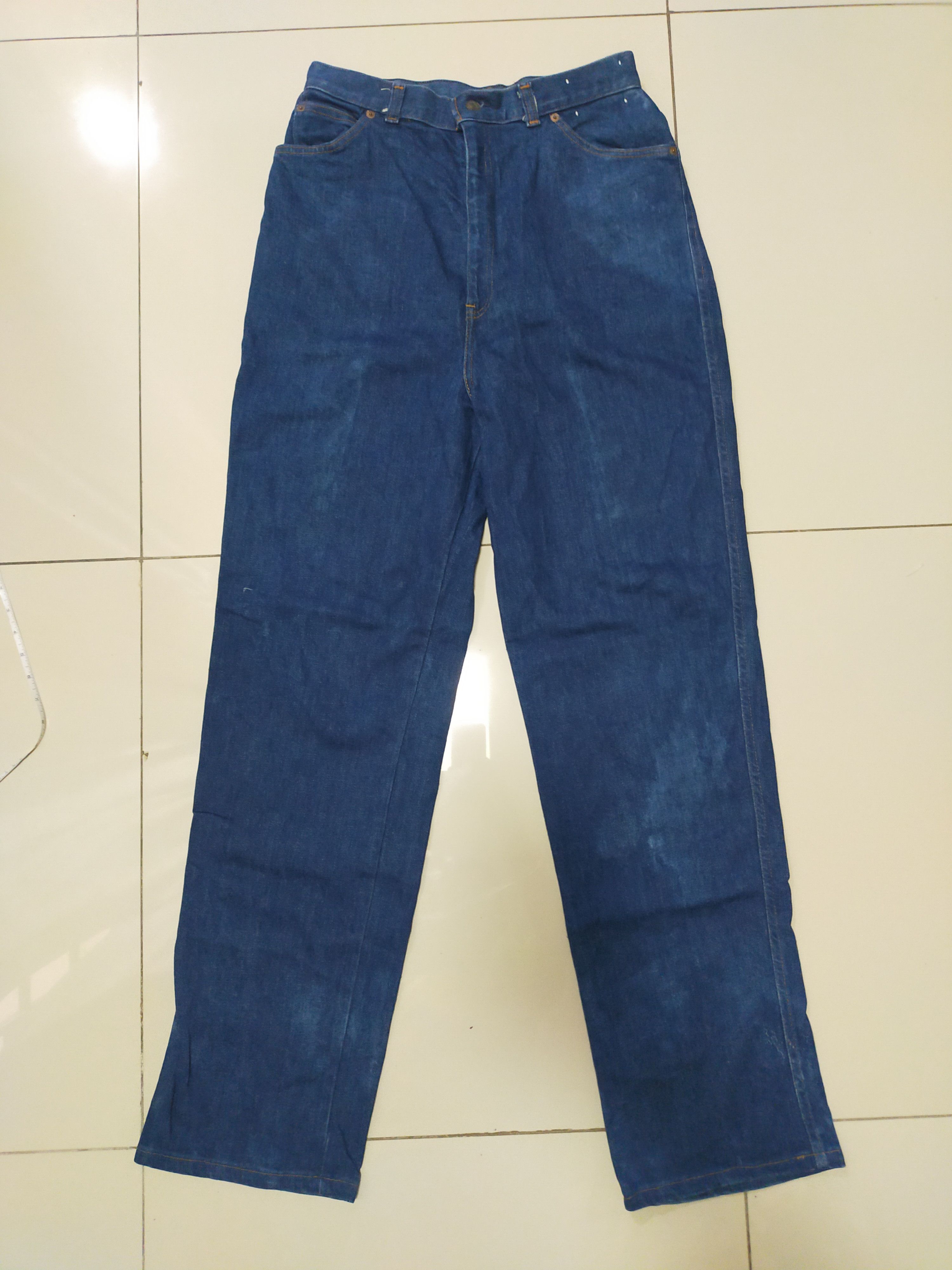 Levi's × Levi's Vintage Clothing × Vintage VINTAGE LEVIS BIG E WHITE TAB SCOVILL ZIPPER Size US 31 - 1 Thumbnail