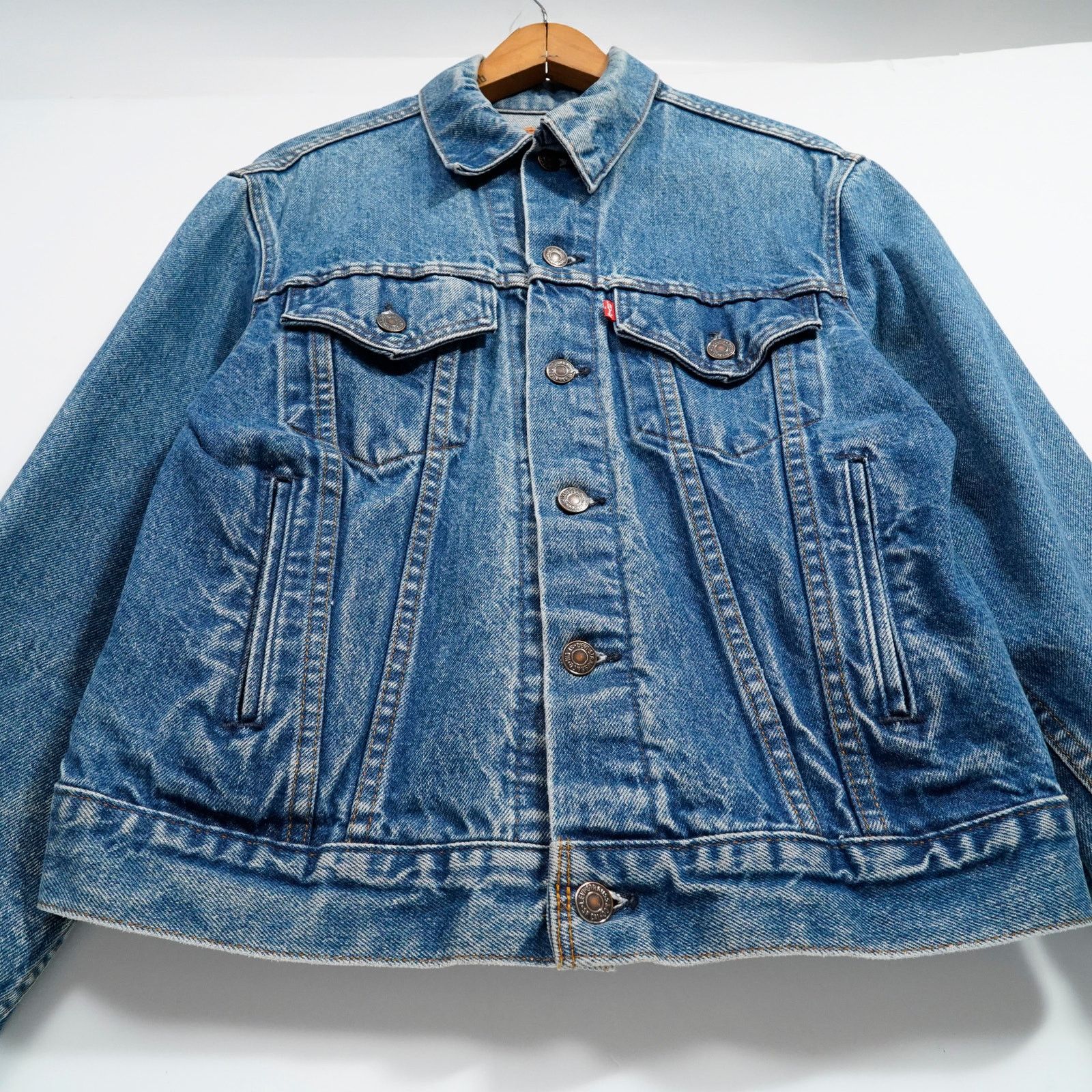 Levi's Vintage 80s Levi’s 70506 0216 Denim Trucker Jacket USA 40 Size US M / EU 48-50 / 2 - 9 Thumbnail