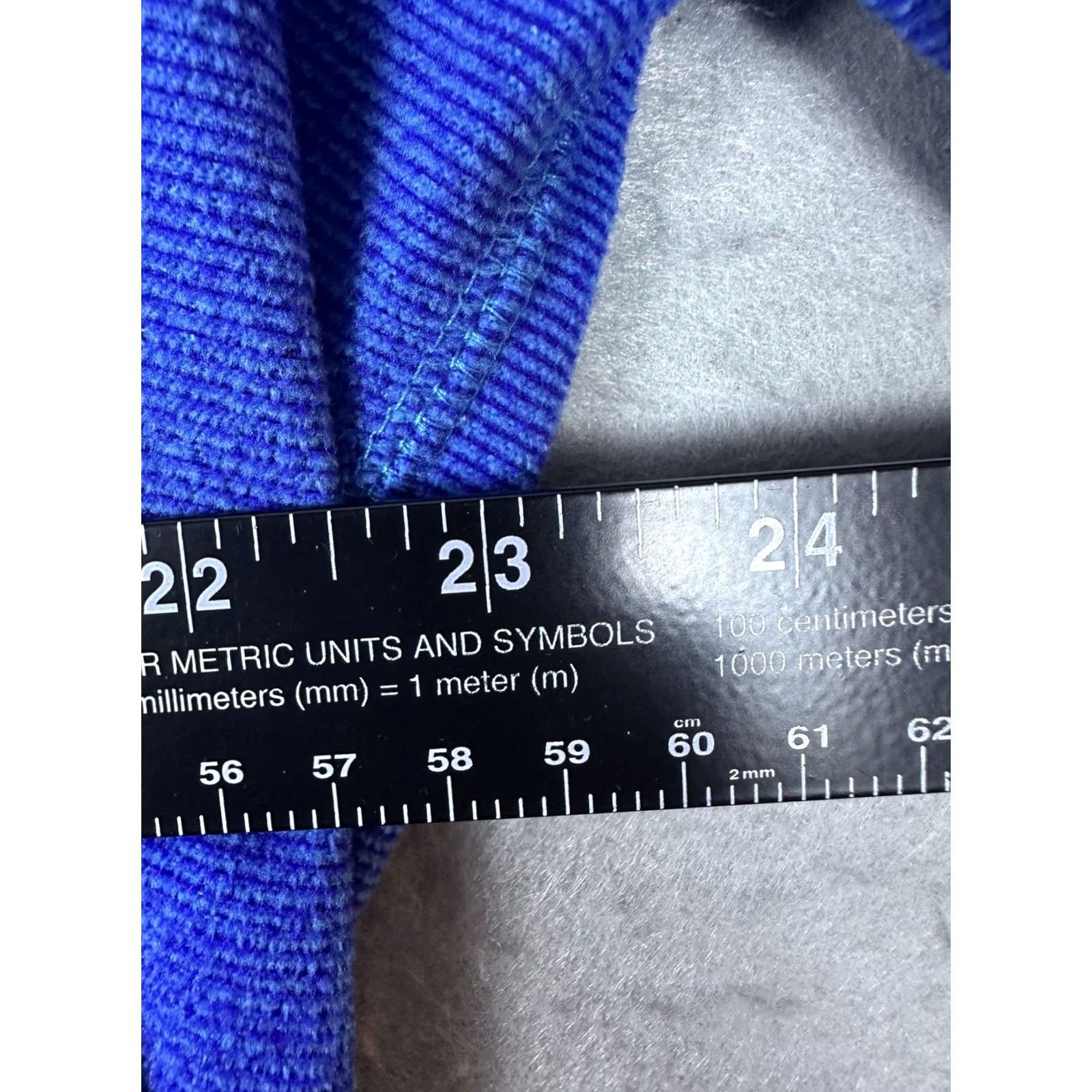 Tek Gear Tek Gear Pullover Mens Large Blue Quarter Zip Long Sleeve Pocket Athletic Top Size US L / EU 52-54 / 3 - 3 Thumbnail