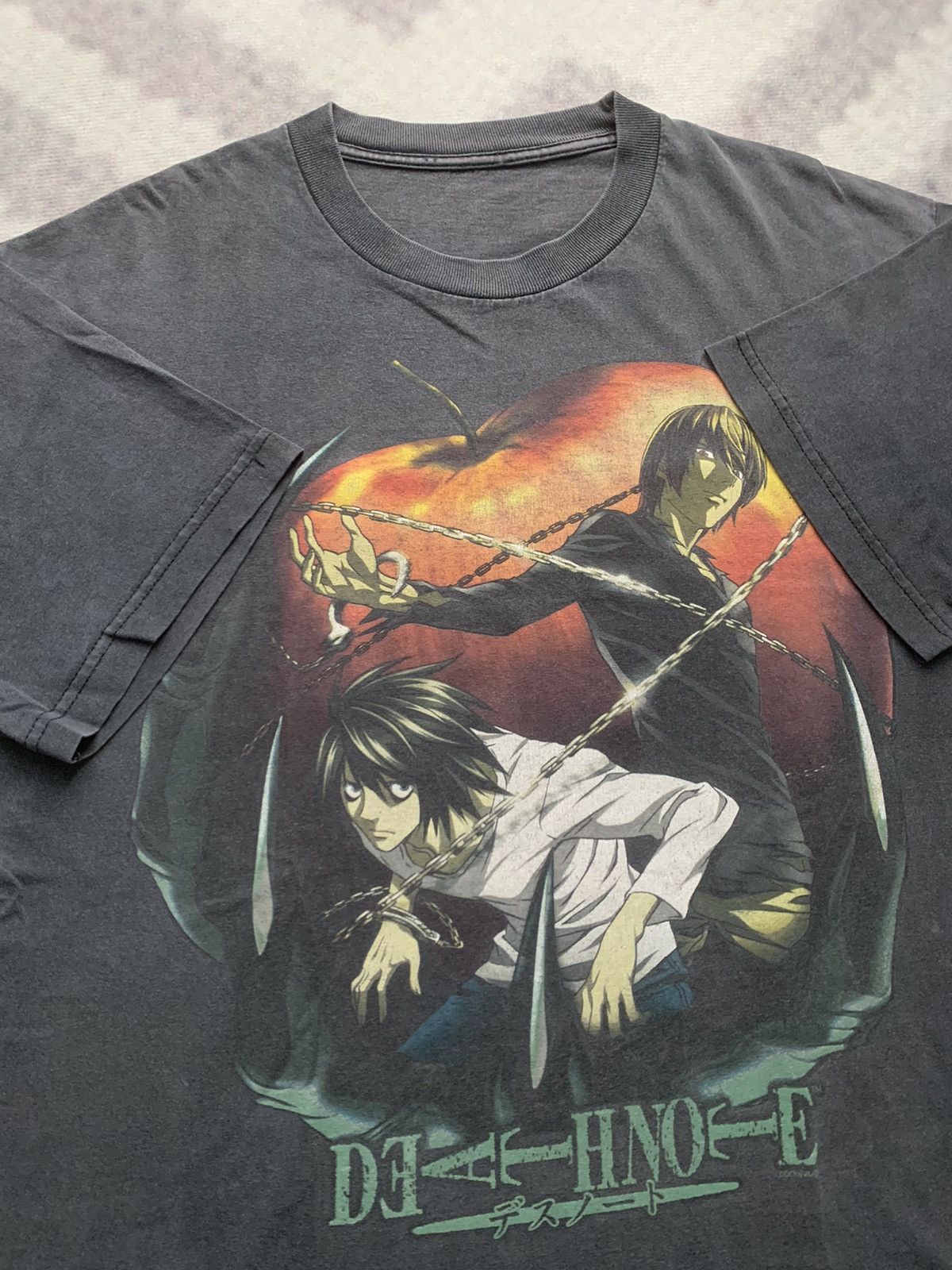 Anime × Vintage Vintage Y2k Deathnote Anime Tshirt Size US L / EU 52-54 / 3 - 1 Thumbnail
