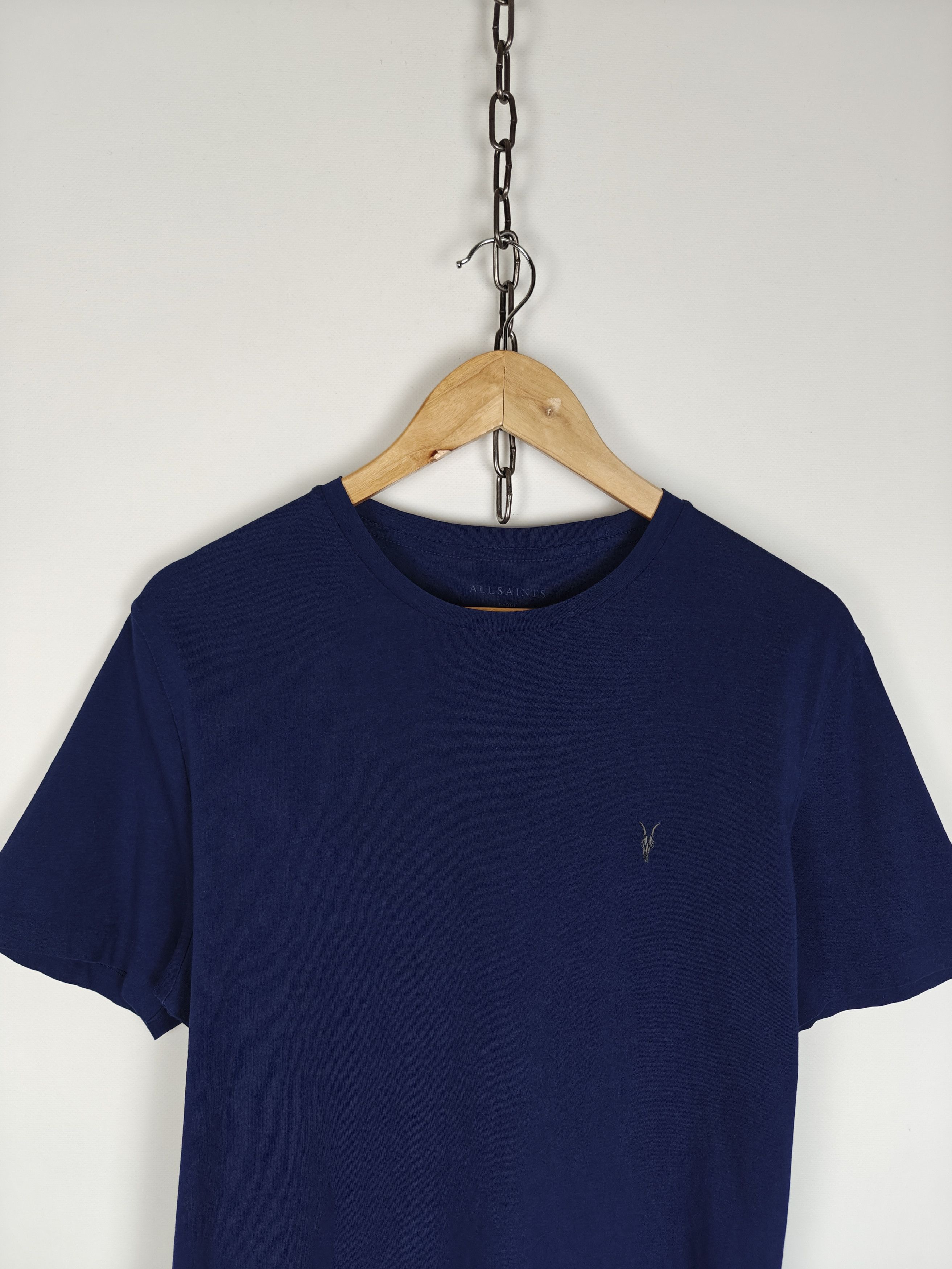 Allsaints Allsaints T-Shirt Tonic Crew Tee Blue size L Size US L / EU 52-54 / 3 - 2 Thumbnail