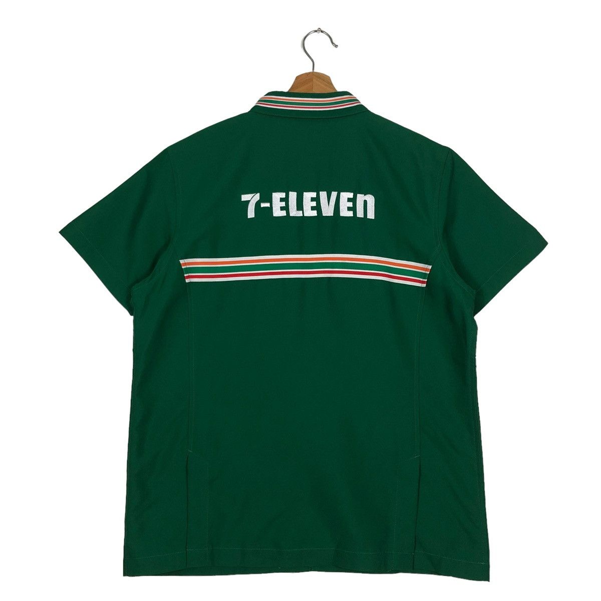 Japanese Brand 🔥SHORT SLEEVE WORK JACKET 7-ELEVEN JAPAN BIG LOGO Size US M / EU 48-50 / 2 - 8 Thumbnail