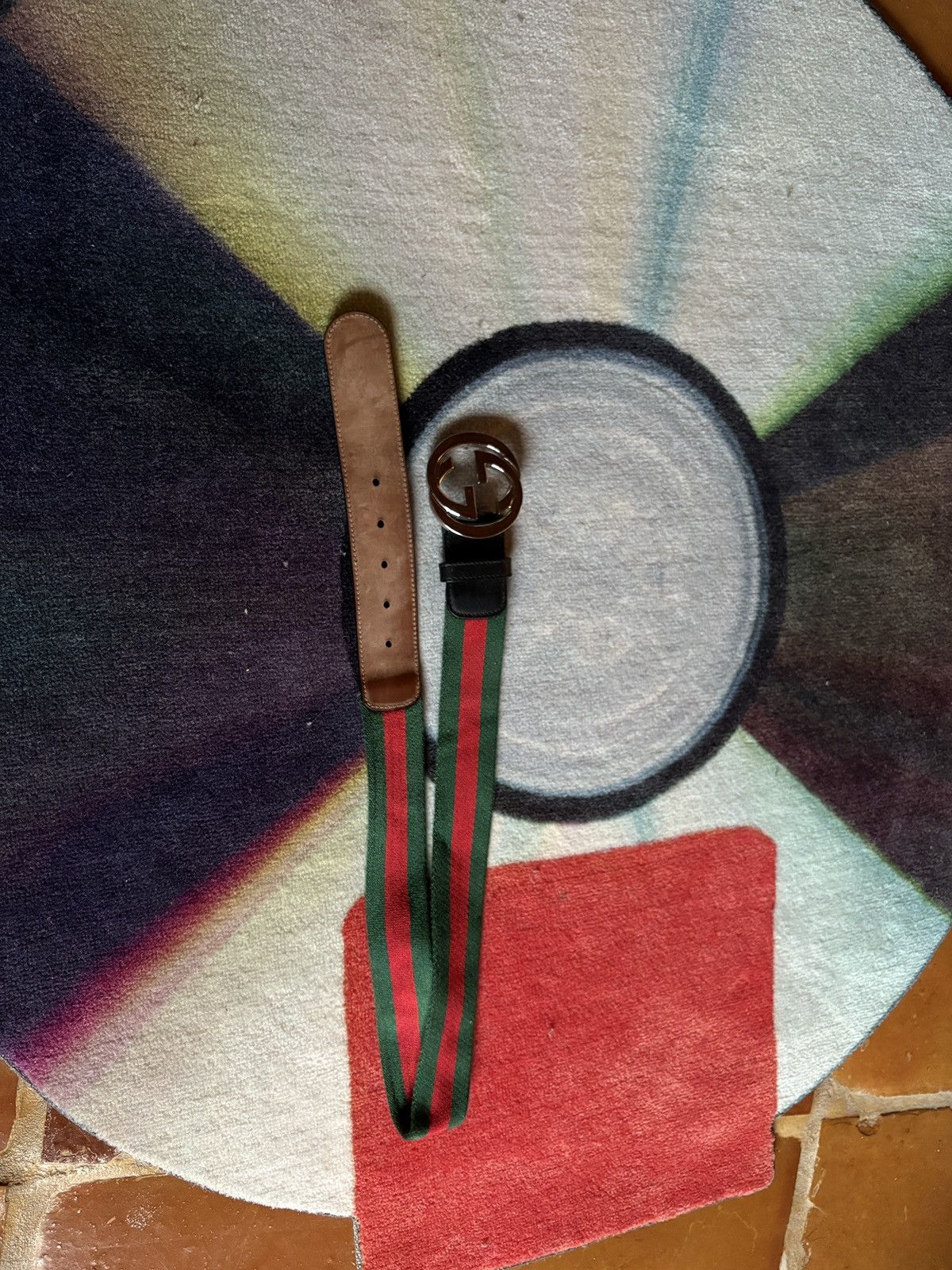 Gucci Gucci belt Size 30 - 1 Thumbnail