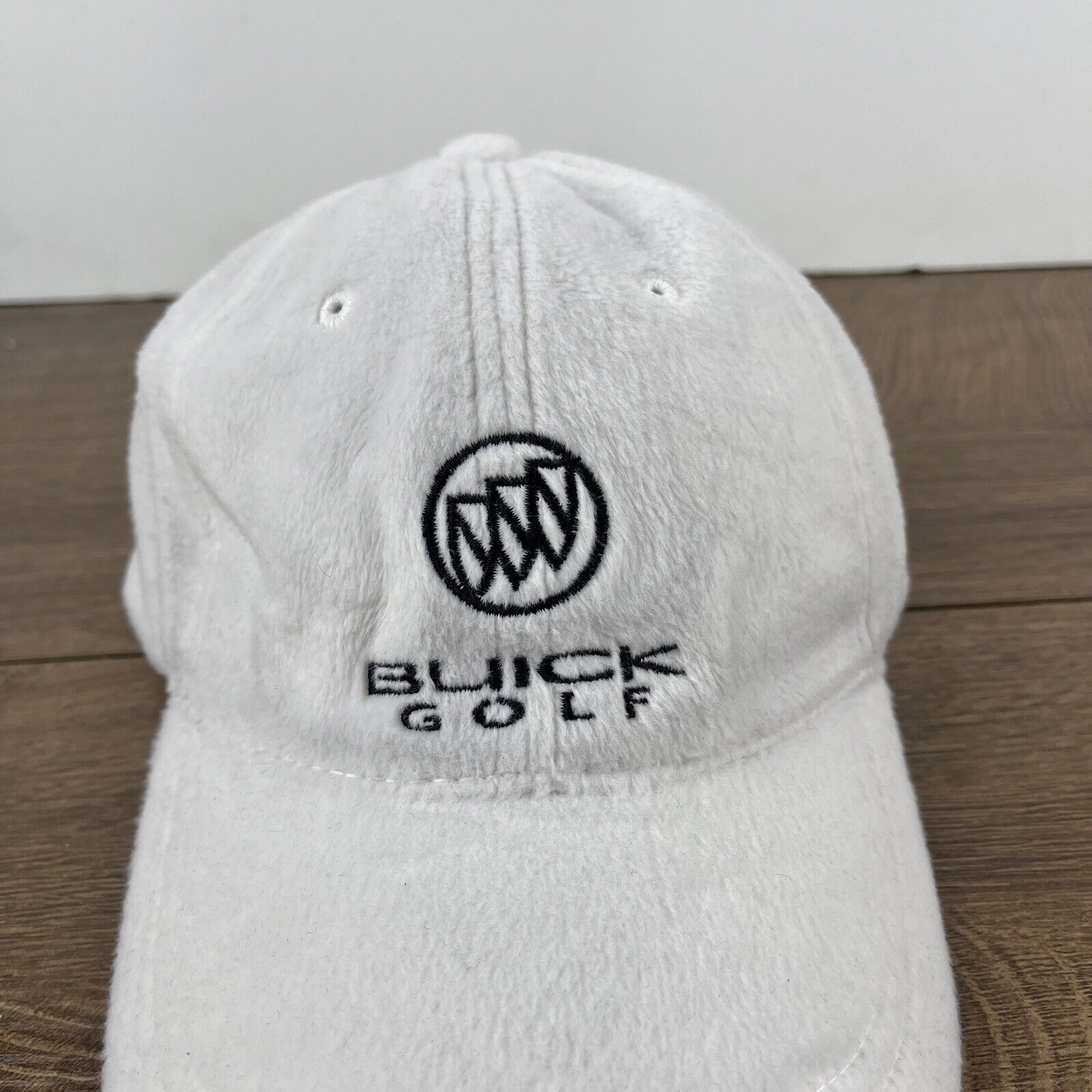 Other Buick Golf Hat White Hat Adjustable White Adult Size Hat Size ONE SIZE - 8 Thumbnail
