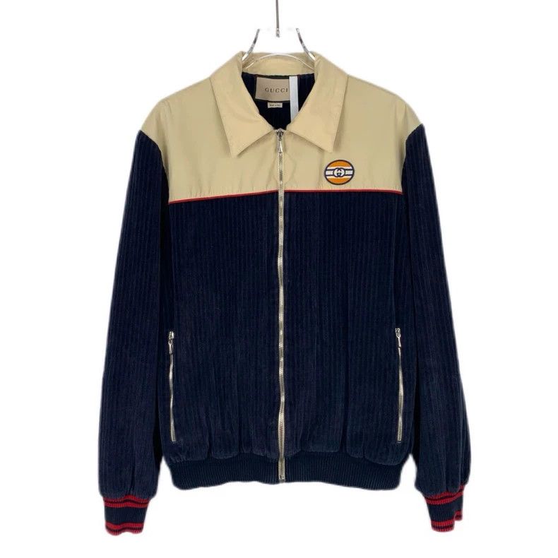 Gucci Gucci Logo letter embroidery corduroy stitching design yell Size US M / EU 48-50 / 2 - 1 Thumbnail