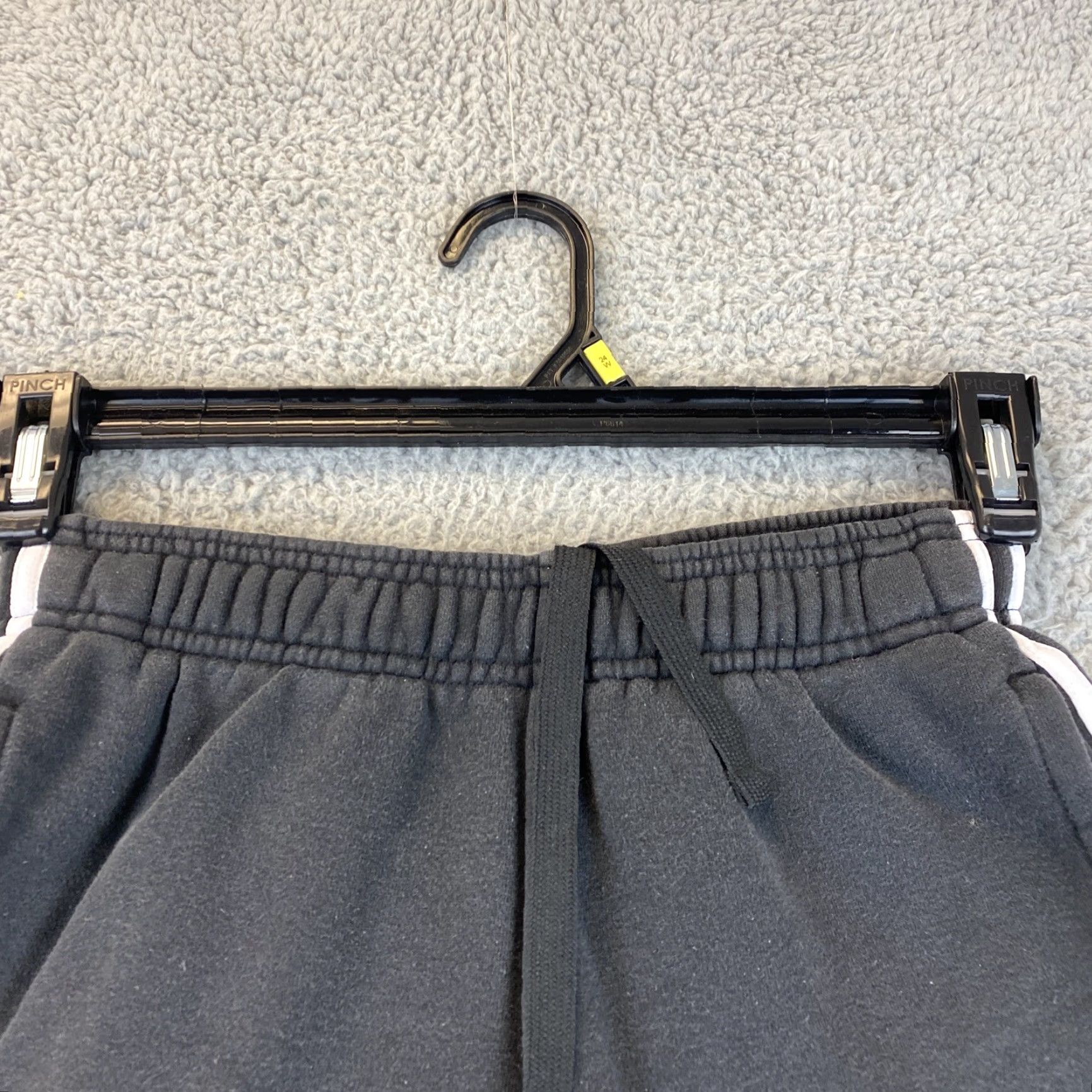 Adidas ADIDAS Essentials 3-Stripes Black Sweat Shorts - XS - Athletic - Mens Size US 27 - 3 Thumbnail