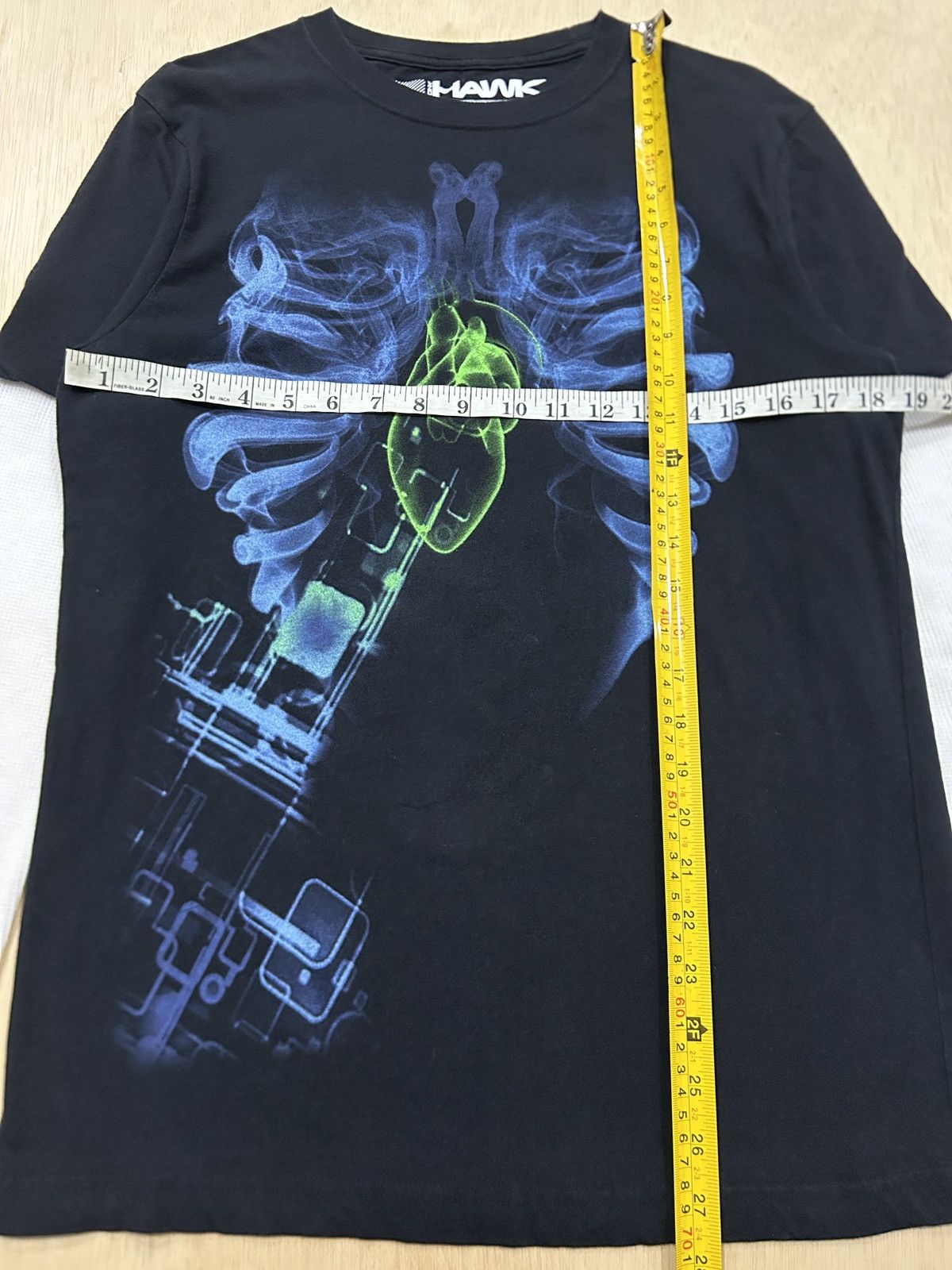 Other Tony Hawk ‘Lungs’ Graphics Double Sleeve Tee Size US M / EU 48-50 / 2 - 6 Thumbnail