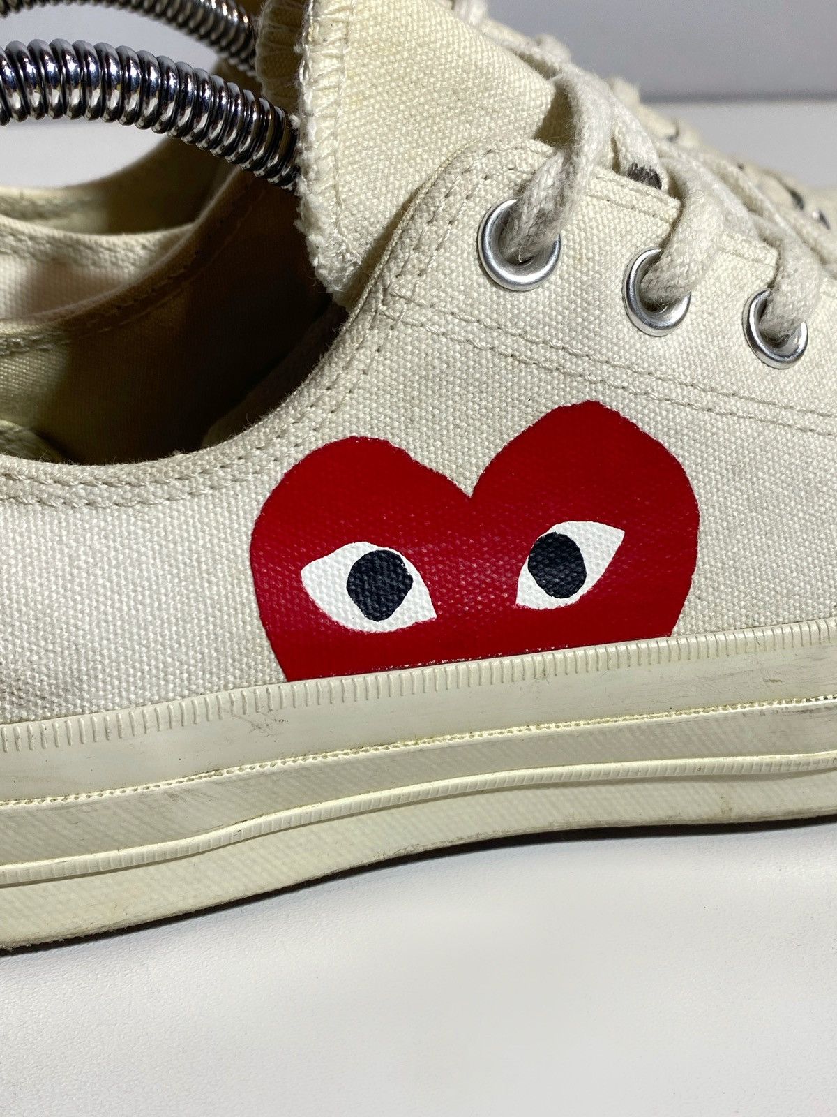 Comme des Garcons Converse PLAY Comme Des Garconc Canvas Chuck 70s Size US 7 / EU 40 - 4 Thumbnail