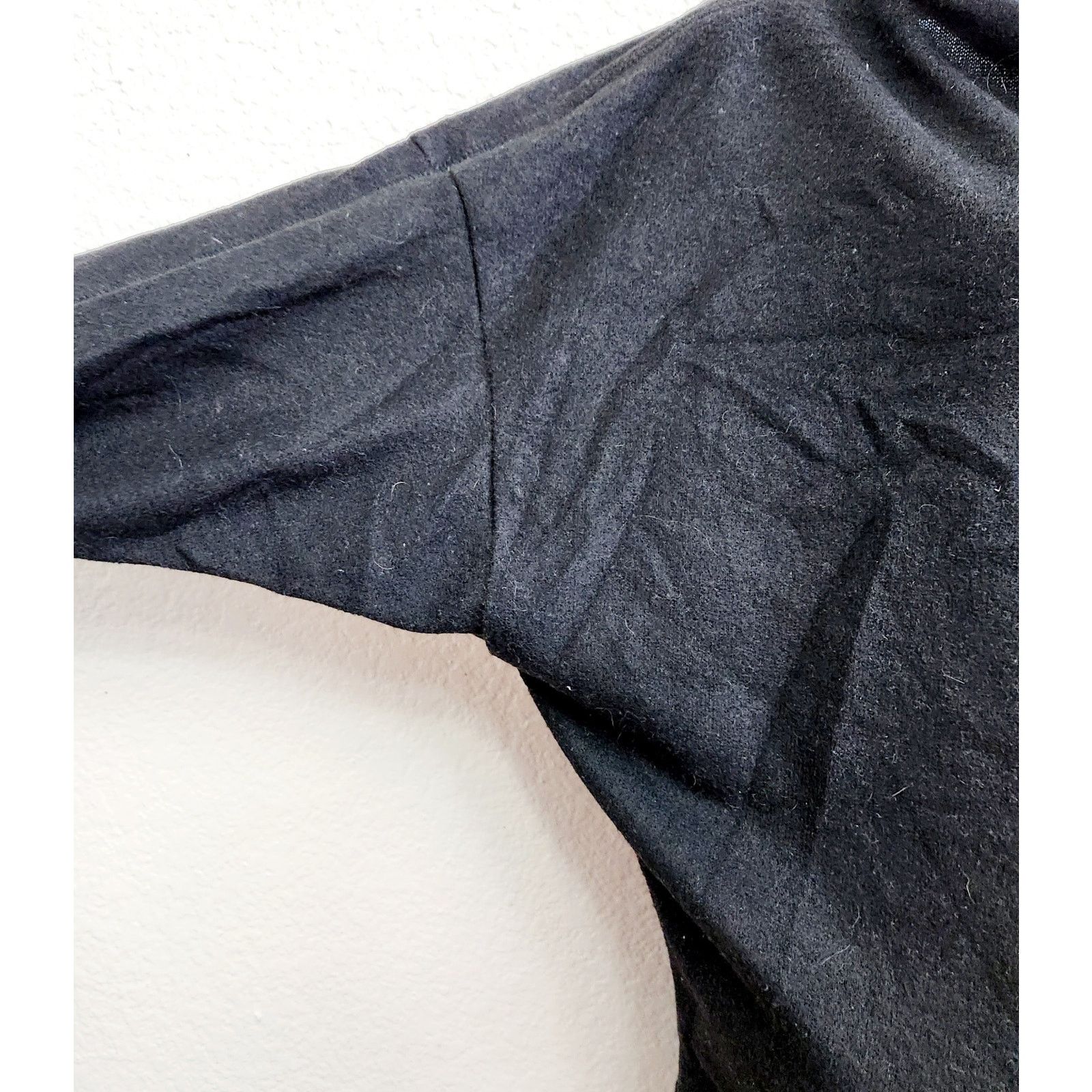 Other White Birch Black Zipper Neck Drop Shoulder Top Small Soft Size S / US 4 / IT 40 - 3 Thumbnail