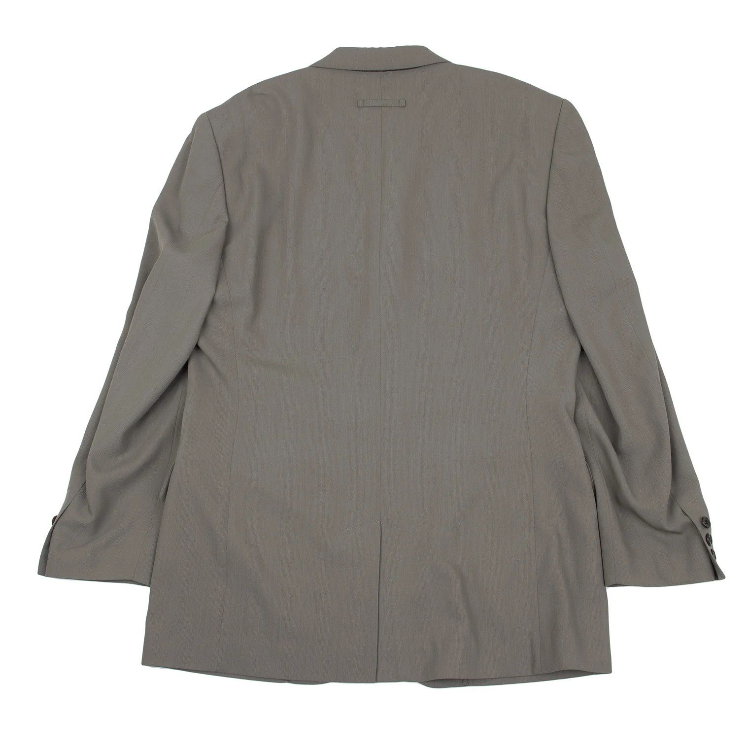 Jean Paul Gaultier Nylon-Wool Blended Tailored Jacket in Khaki Size 50 Size US M / EU 48-50 / 2 - 17 Thumbnail