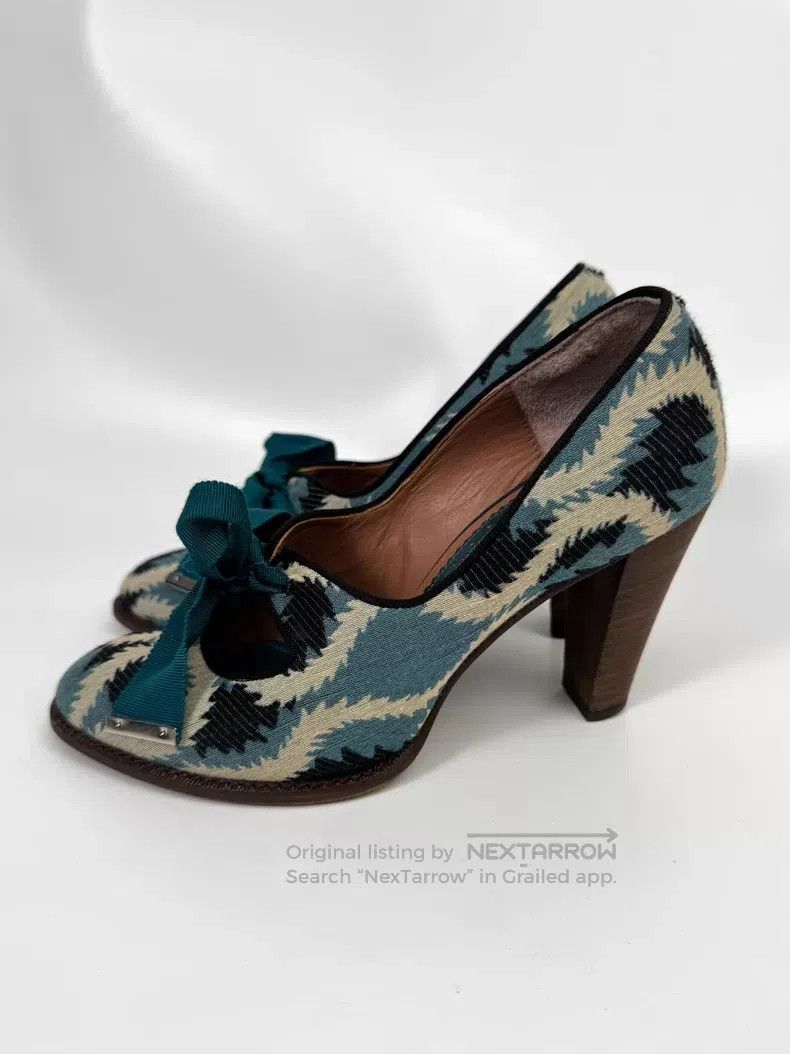 Vivienne Westwood Vivienne Westwood Vintage Pirate Pattern High Heel Shoes/M Size US 4 / IT 34 - 4 Thumbnail