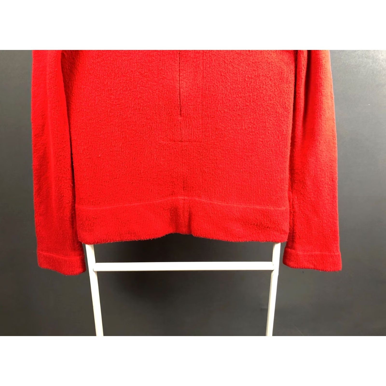 Valentino Valentino Jeans Womens Half Zip Top Size 44 Red Cotton - US Buyer Note - Free Shipping & Customs Size M / US 6-8 / IT 42-44 - 6 Thumbnail