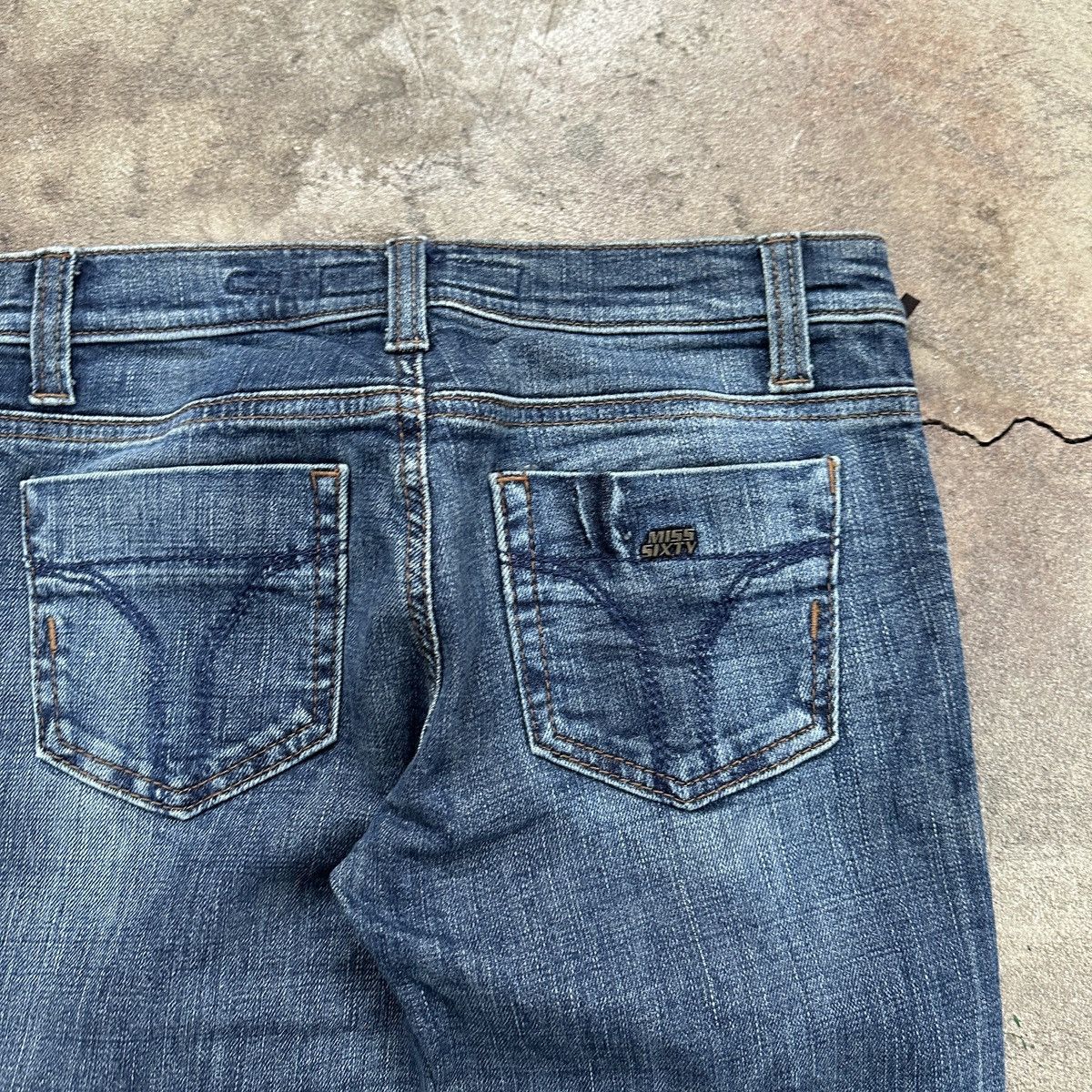 Miss Sixty Vintage Miss Sixty Ophra Denim Size 26" / US 2 / IT 38 - 8 Thumbnail
