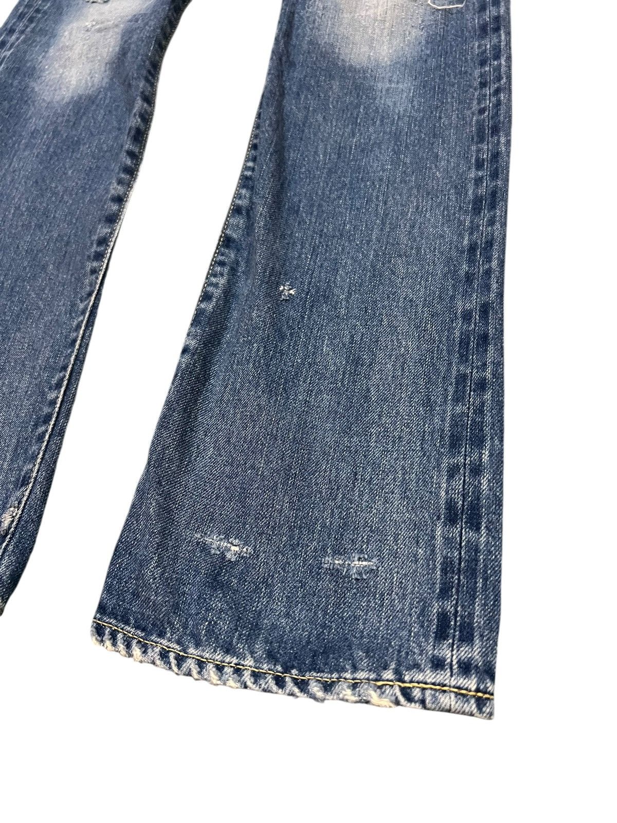 Hysteric Glamour Vintage Hysteric Glamour Selvedge Distressed Jean Size US 28 / EU 44 - 7 Thumbnail