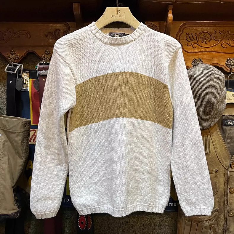 RRL Ralph Lauren RRL Vintage Samsung Logo Sweater - dmc Size US S / EU 44-46 / 1 - 1 Thumbnail