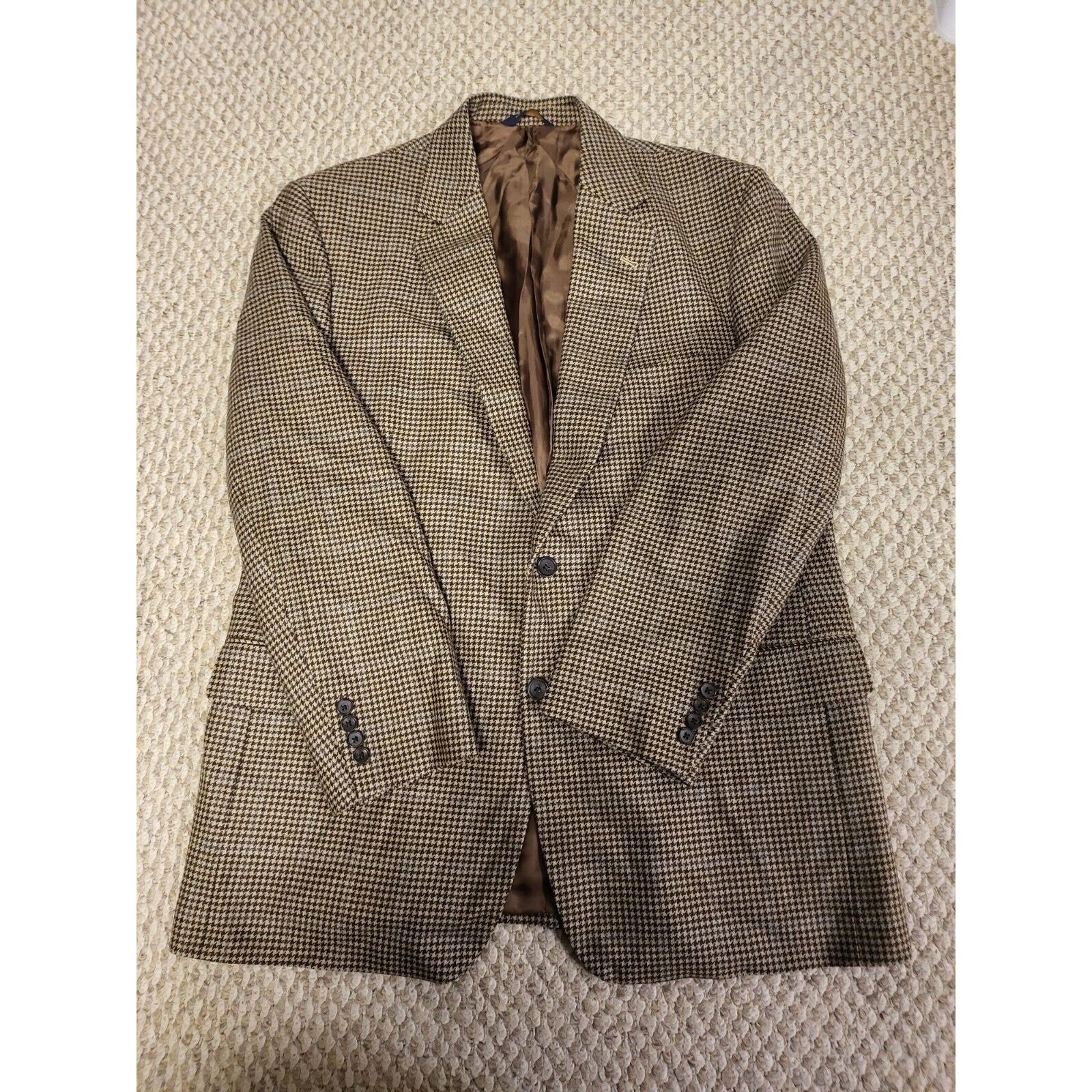 Brooks Brothers Brooks Brothers 1818 Madison Reda Wool Sport Coat Blazer Size 46R - 1 Thumbnail