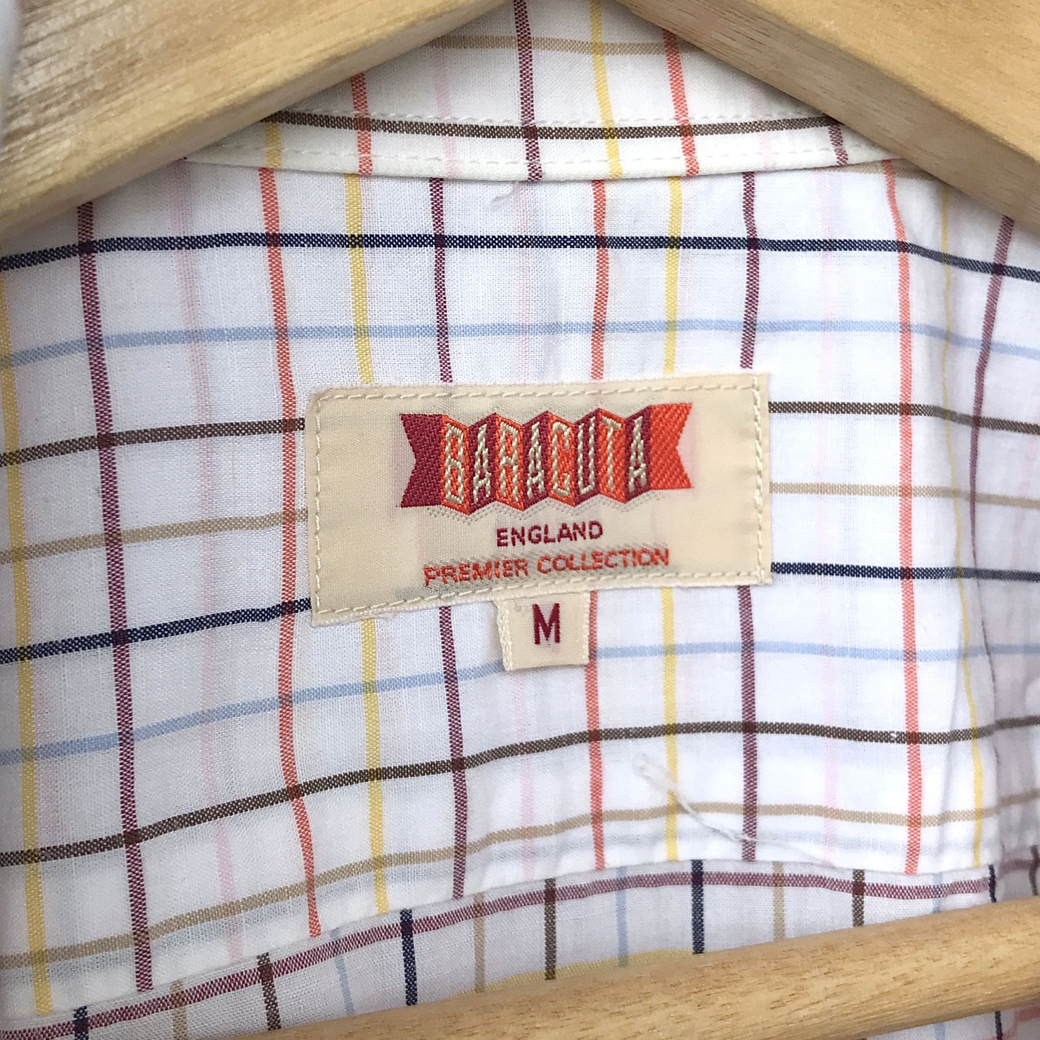 Baracuta × Vintage Baracuta England Casual Checkered Short Sleeve Shirt Size US M / EU 48-50 / 2 - 8 Thumbnail