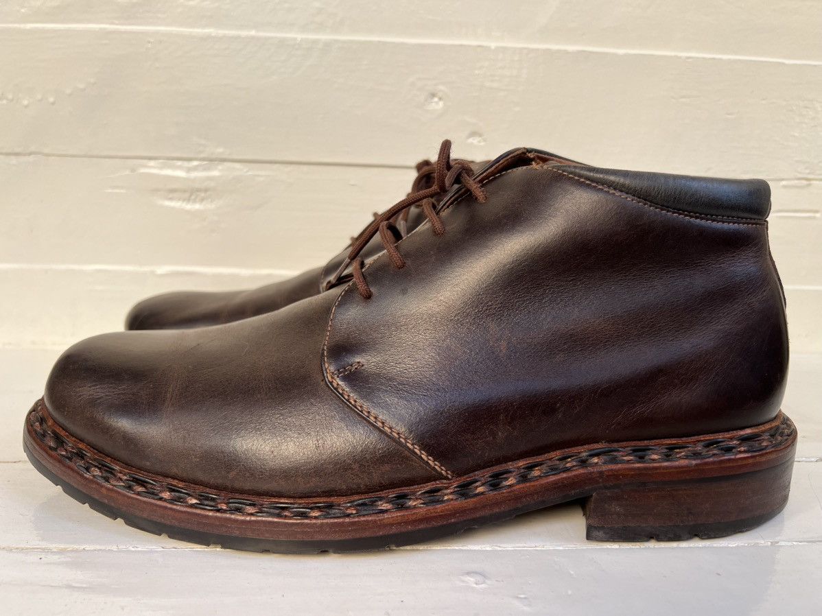 Heinrich Dinkelacker Heinrich Dinkelacker Ankle Boots Buda Plain Braided Frame Size US 9 / EU 42 - 4 Thumbnail