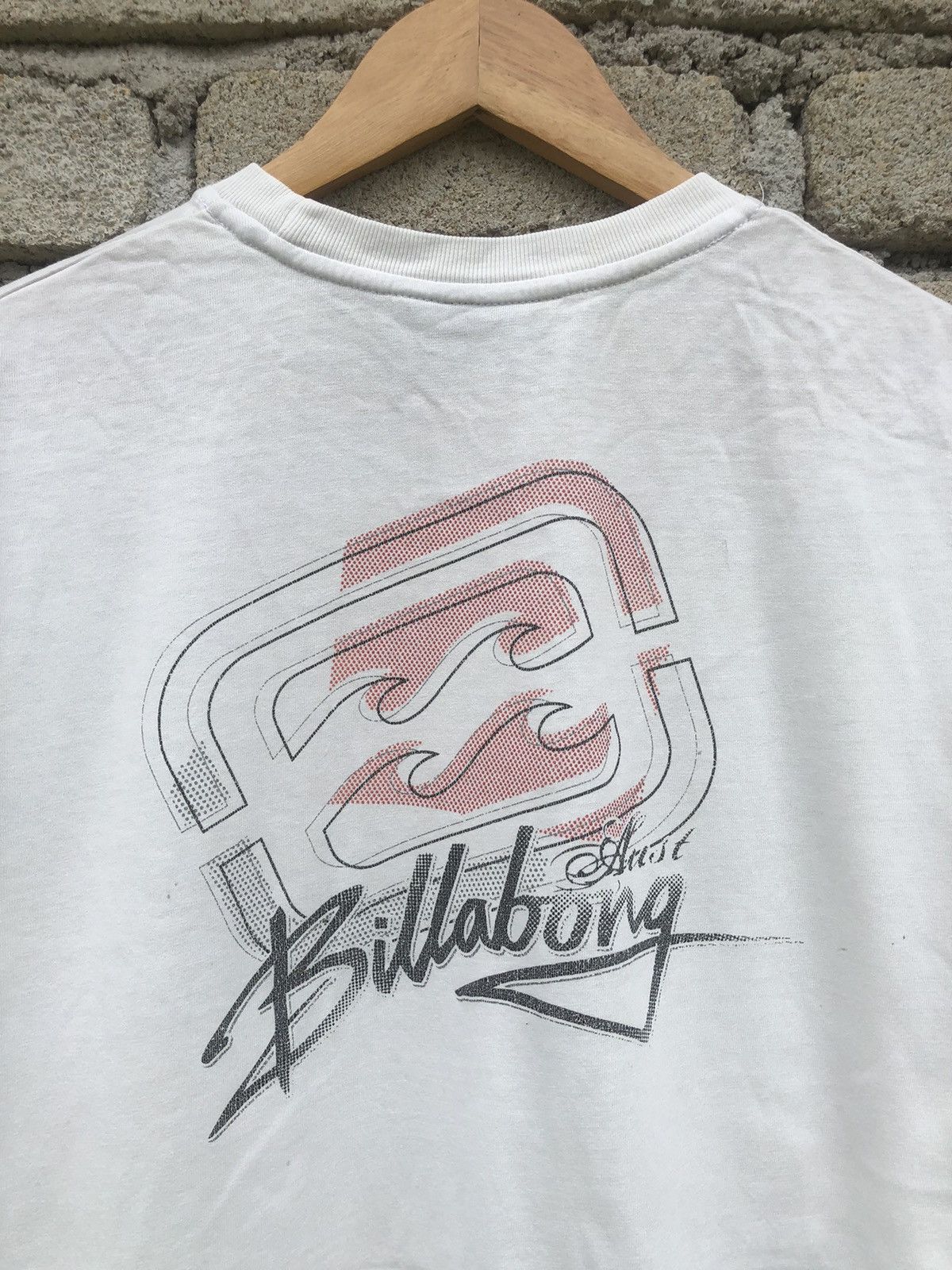 Billabong Vintage RARE Y2K Billabong Big Logo Tee Size US L / EU 52-54 / 3 - 10 Thumbnail