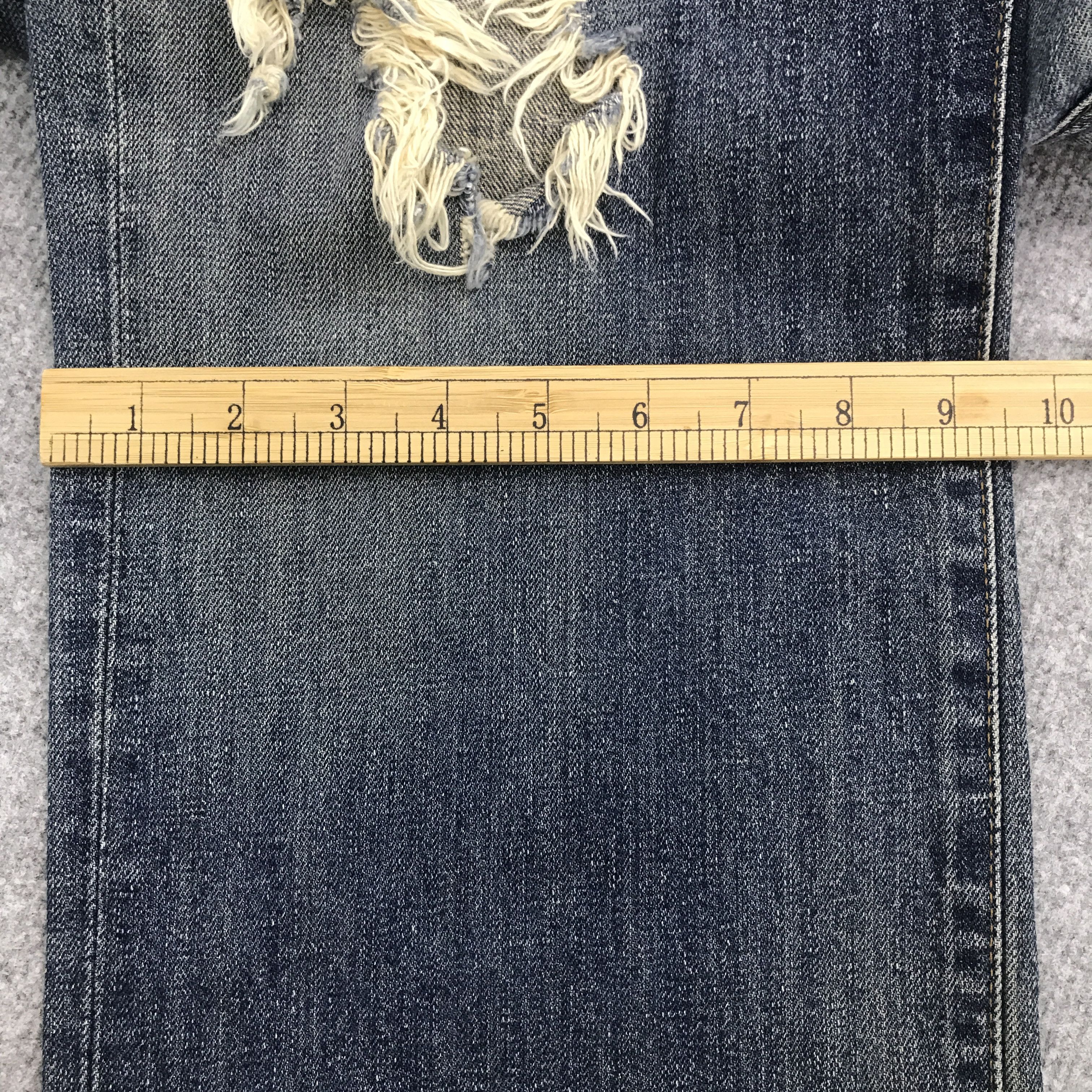 Edwin Rare Japan denim Edwin distressed denim jeans pants Size US 30 / EU 46 - 9 Thumbnail