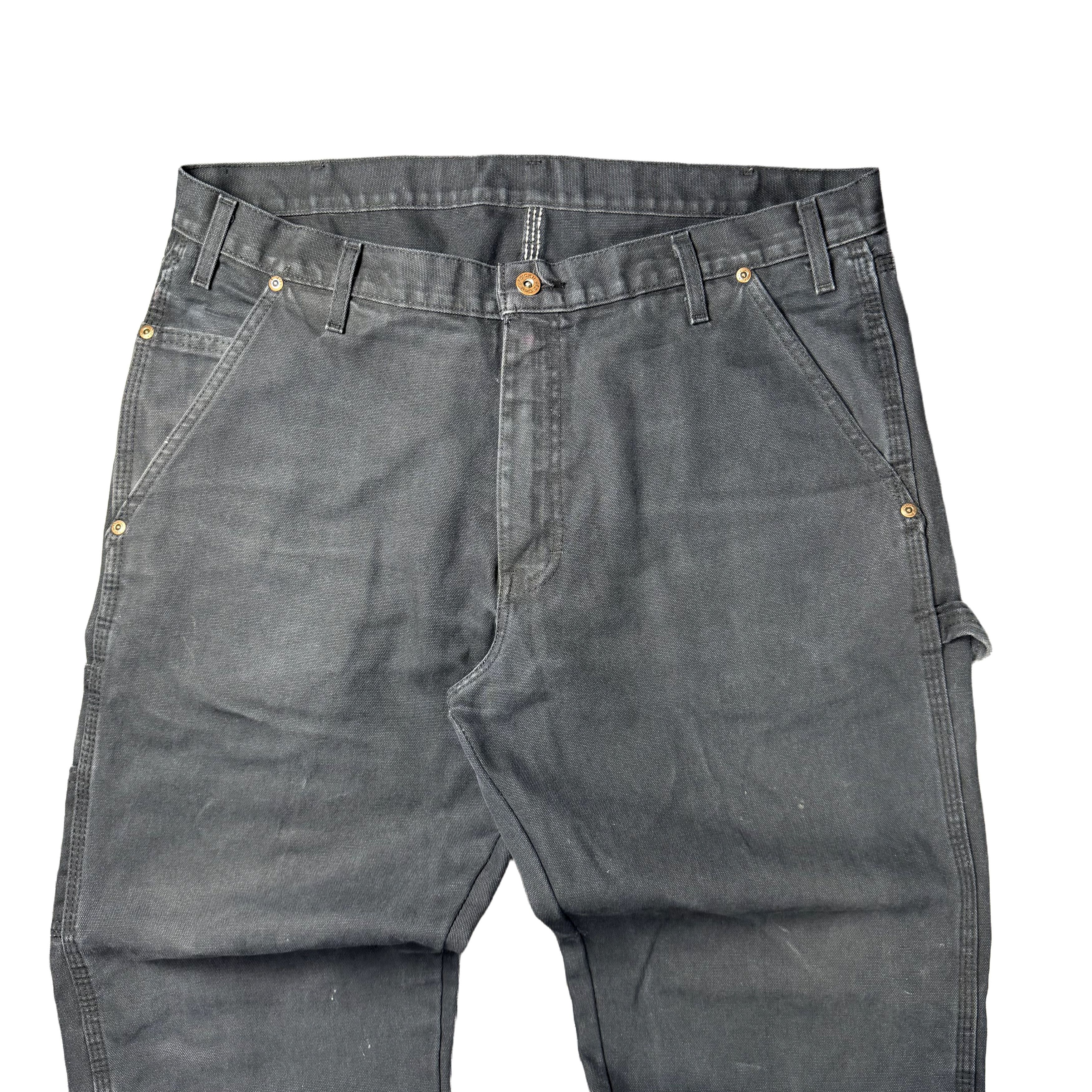Dickies Vintage Dickies Carpenter Work Pants Black 36x30 Size US 36 / EU 52 - 3 Thumbnail