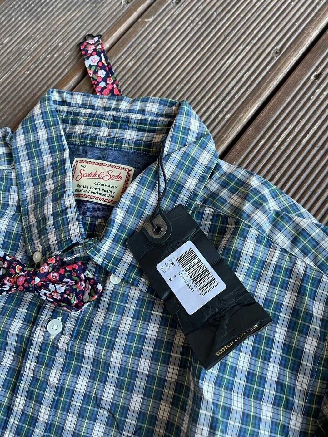 Scotch & Soda Check button shirt Scotch&Soda bow tie Size US M / EU 48-50 / 2 - 2 Thumbnail